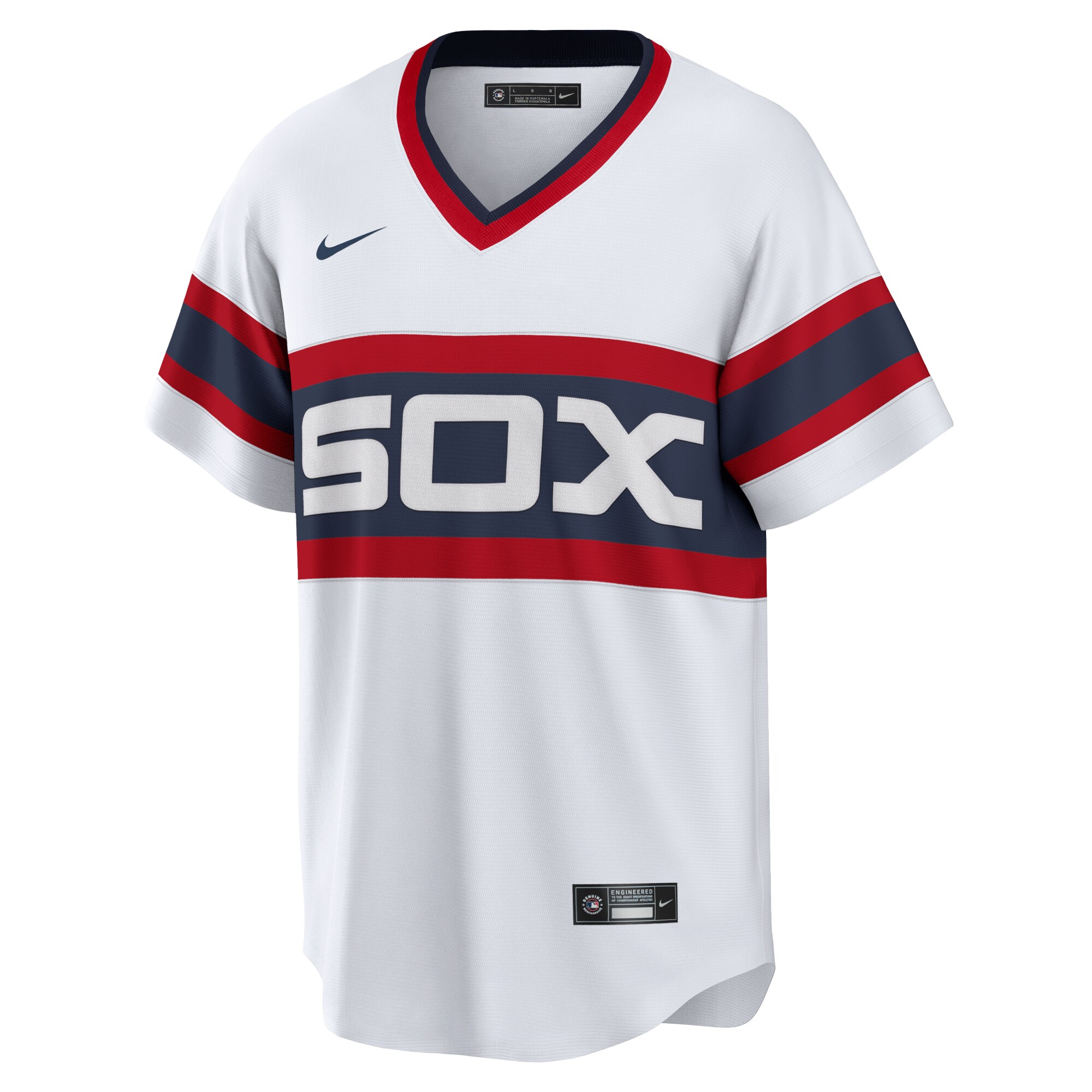 Chicago White Sox Nike Home Replica Team Jersey - White - vstockx