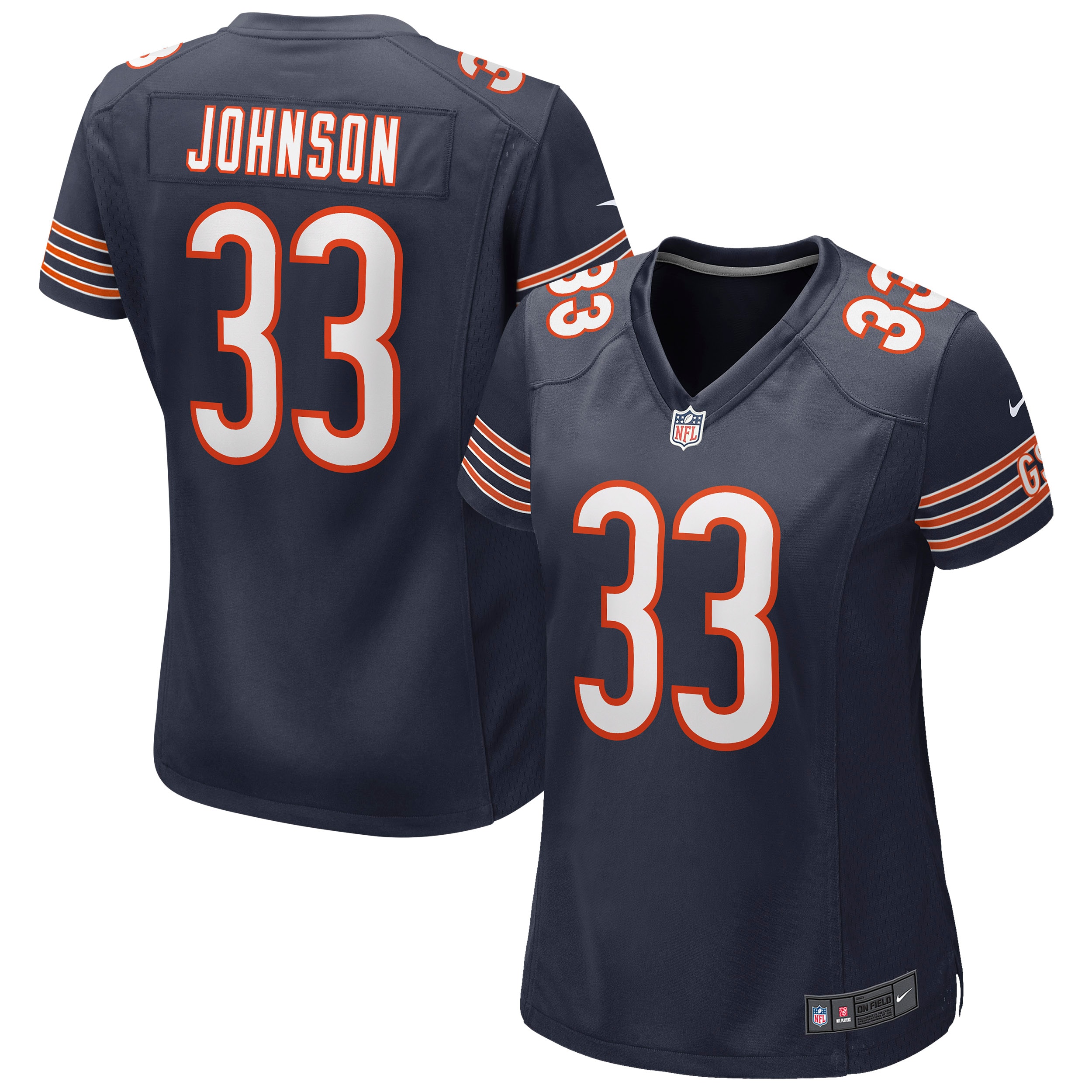 Jaylon Johnson Chicago Bears Nike Women's Game Jersey - Navy - vstockx