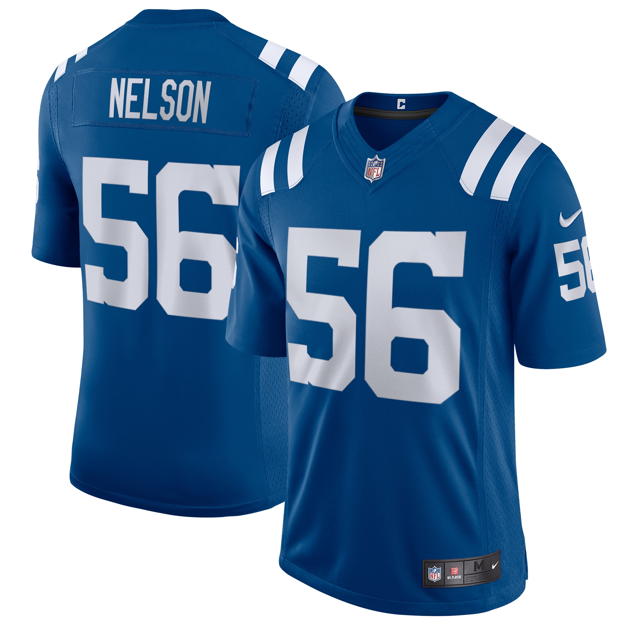 Quenton Nelson Indianapolis Colts Nike Vapor Limited Jersey - Royal - vstockx