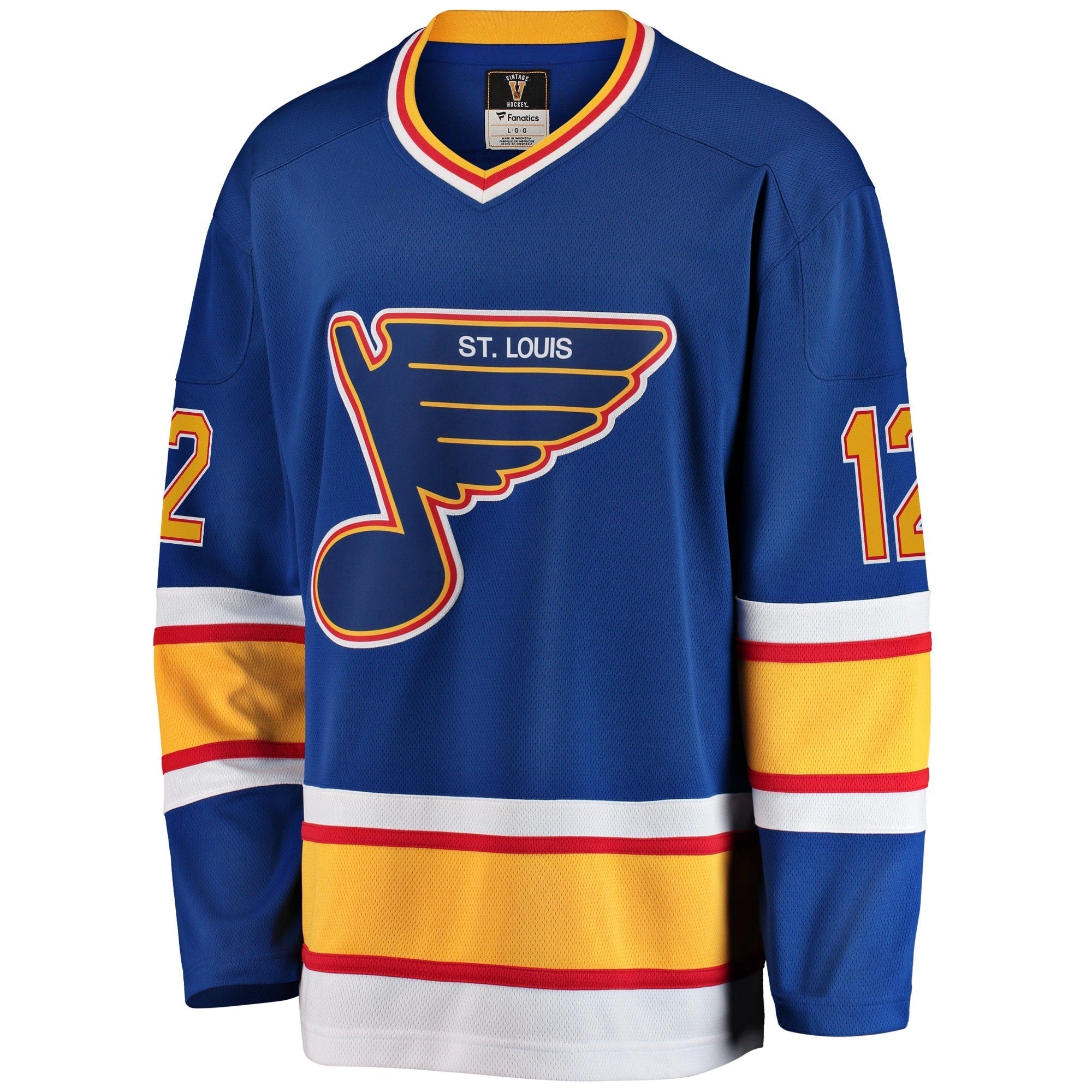 Men's Fanatics Branded Adam Oates Blue St. Louis Blues Premier Breakaway Retired Player Jersey - vstockx