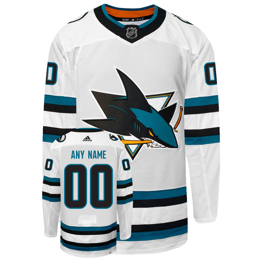 Customizable San Jose Sharks 2022 Adidas Primegreen Authentic NHL Hockey Jersey - vstockx