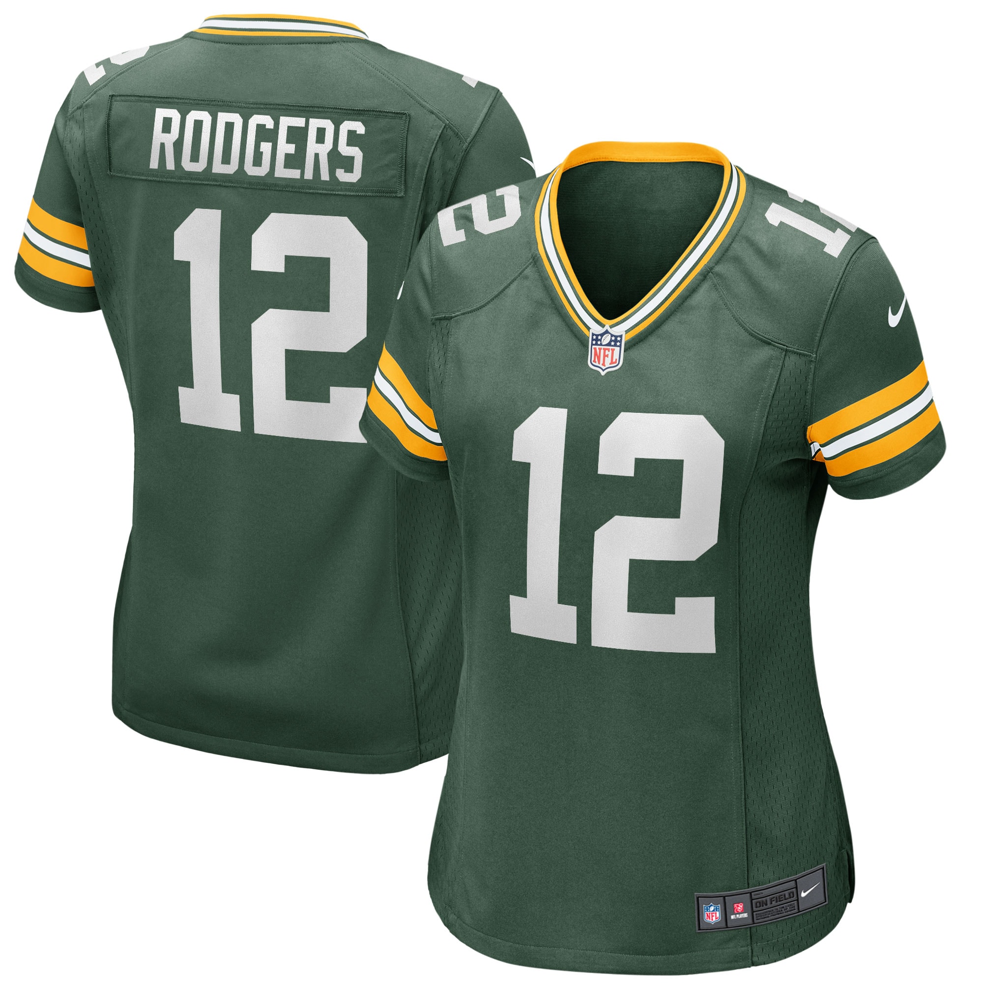 Aaron Rodgers Green Bay Packers Nike Women's Player Jersey - Green - vstockx