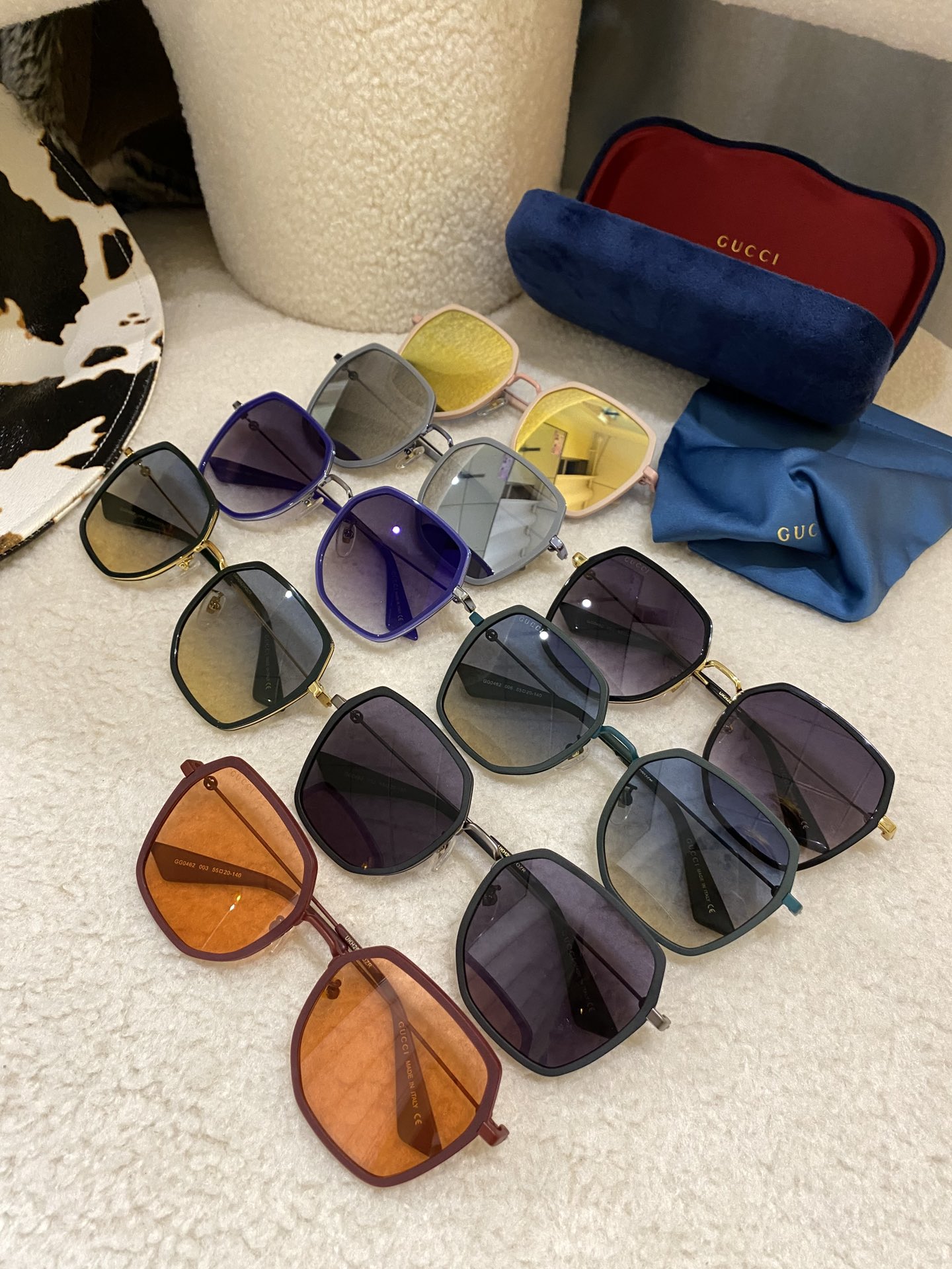 Sunglasses Gucci GG0462 size:55-20-140 - vstockx