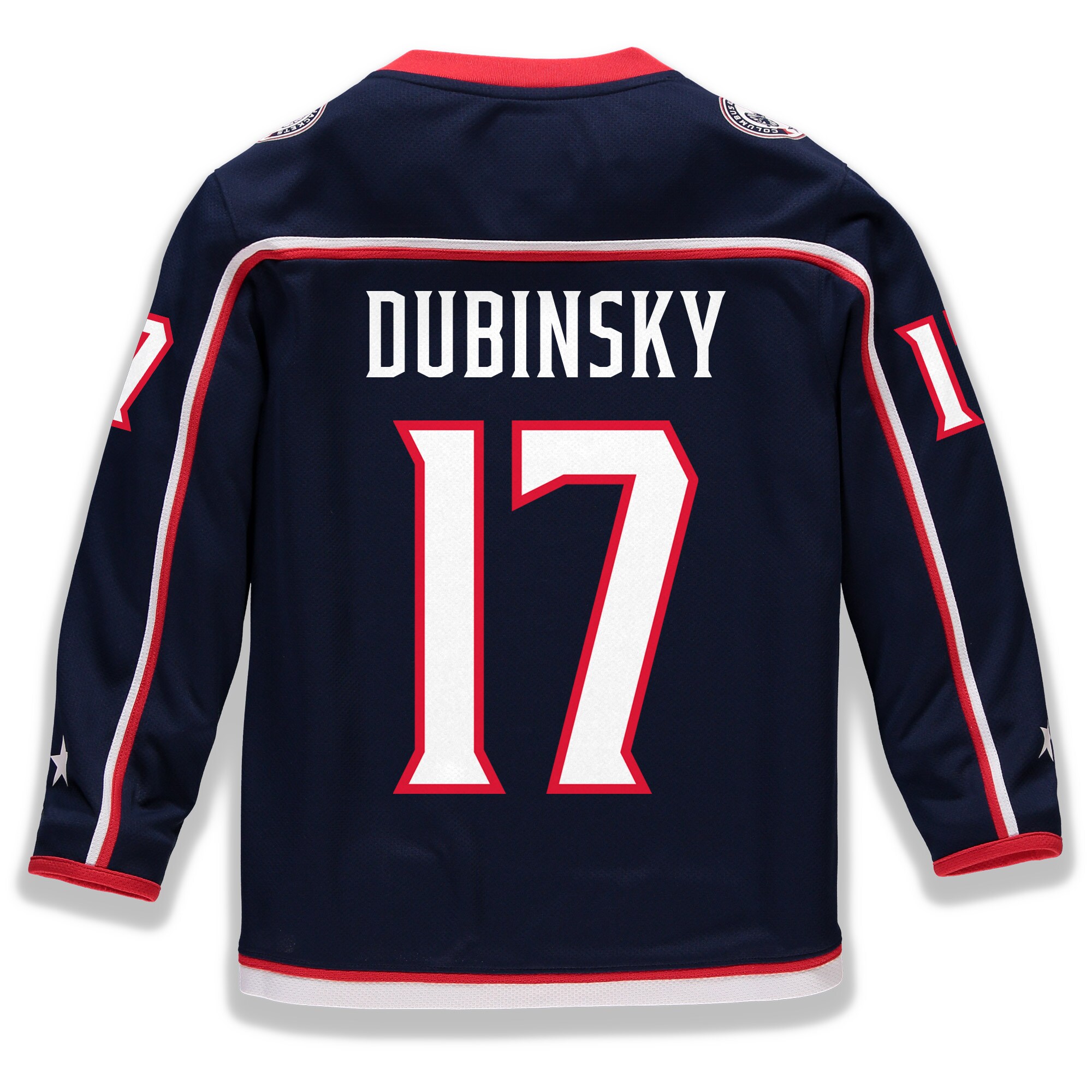 Brandon Dubinsky Columbus Blue Jackets Fanatics Branded Youth Home Replica Player Jersey - Navy - vstockx