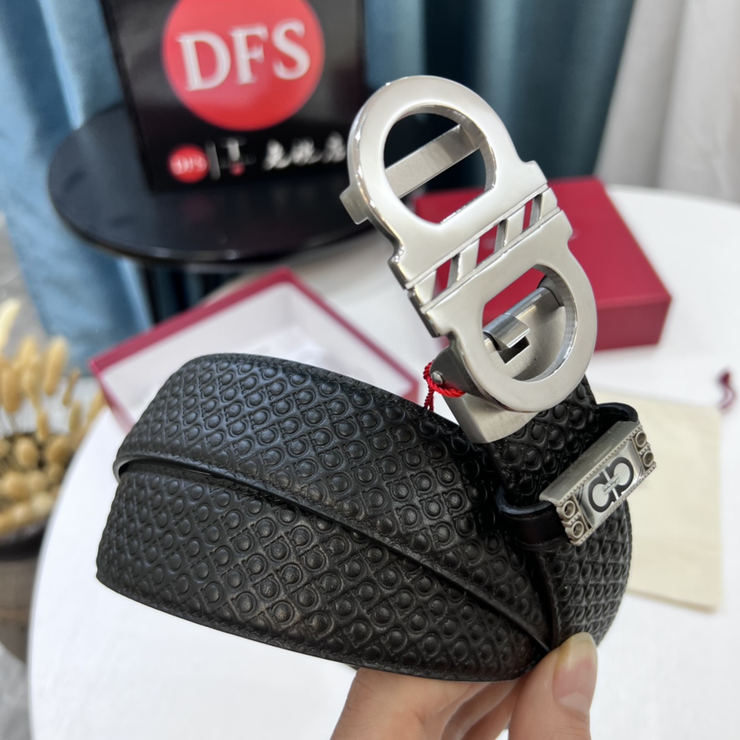 Streetwear Belt Ferragamo 319564 size:3.5cm - vstockx