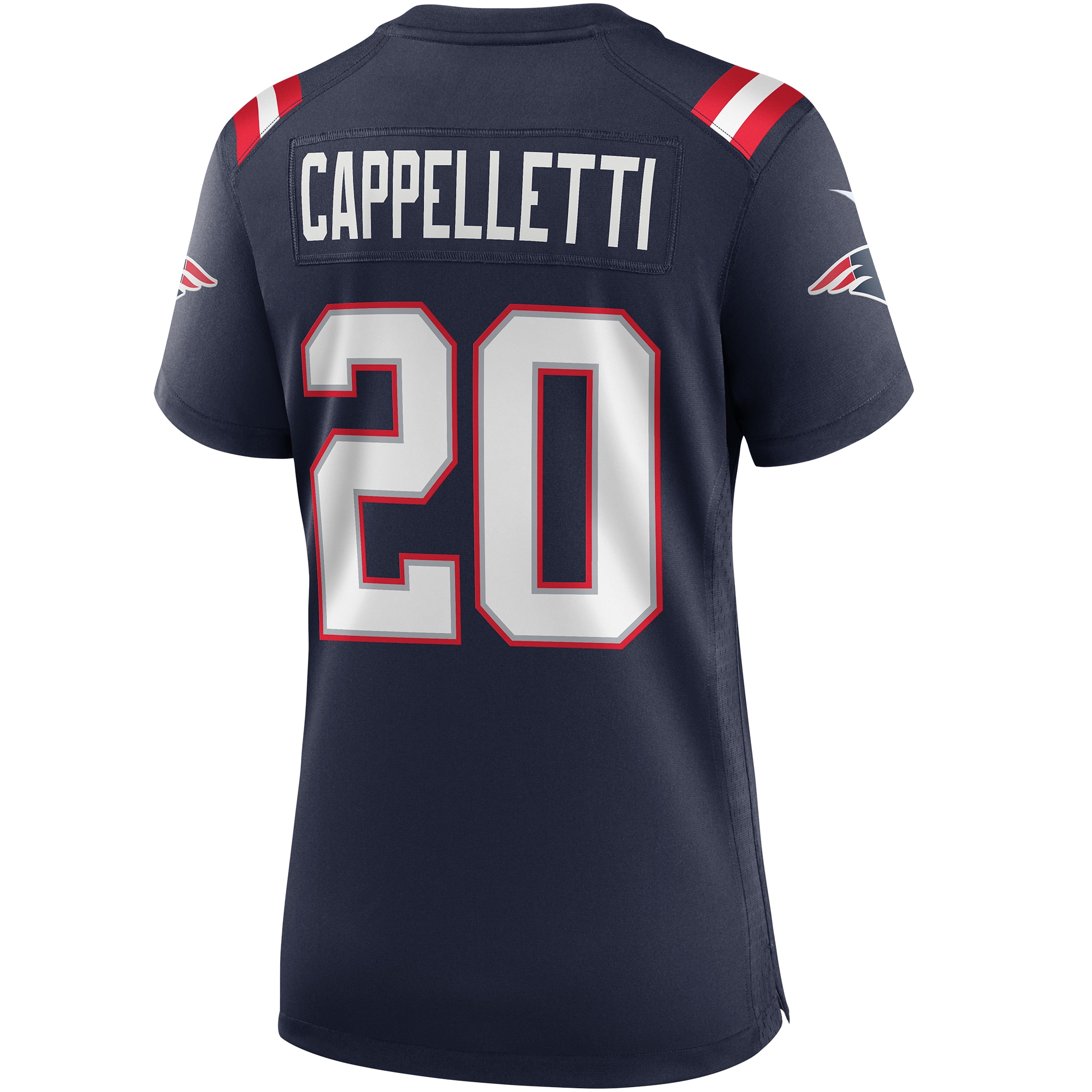 Gino Cappelletti New England Patriots Nike Women's Game Retired Player Jersey - Navy - vstockx