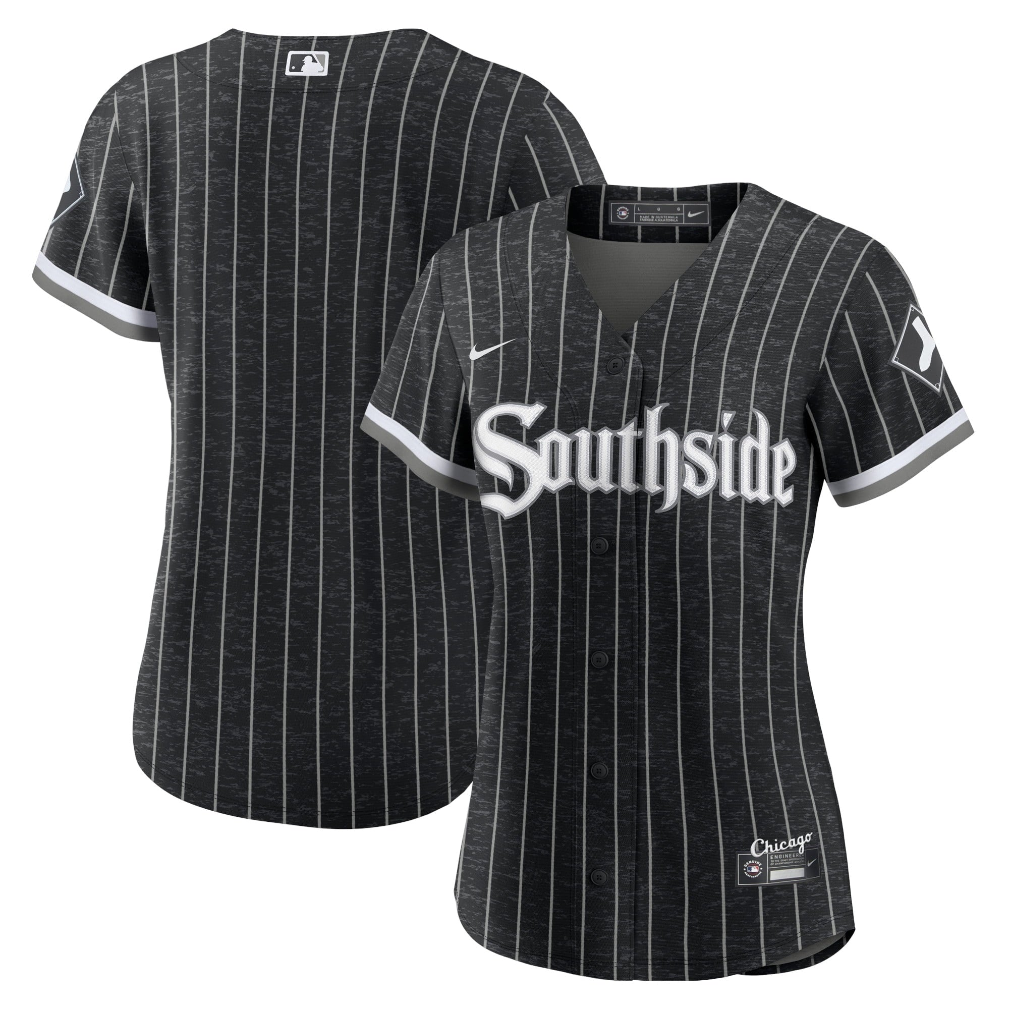 Women's Nike Black/Anthracite Chicago White Sox City Connect Replica Jersey - vstockx