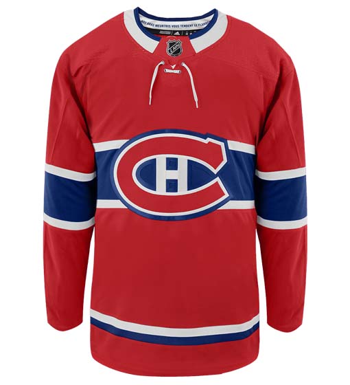 Customizable Montreal Canadiens Adidas Primegreen Authentic NHL Hockey Jersey - vstockx