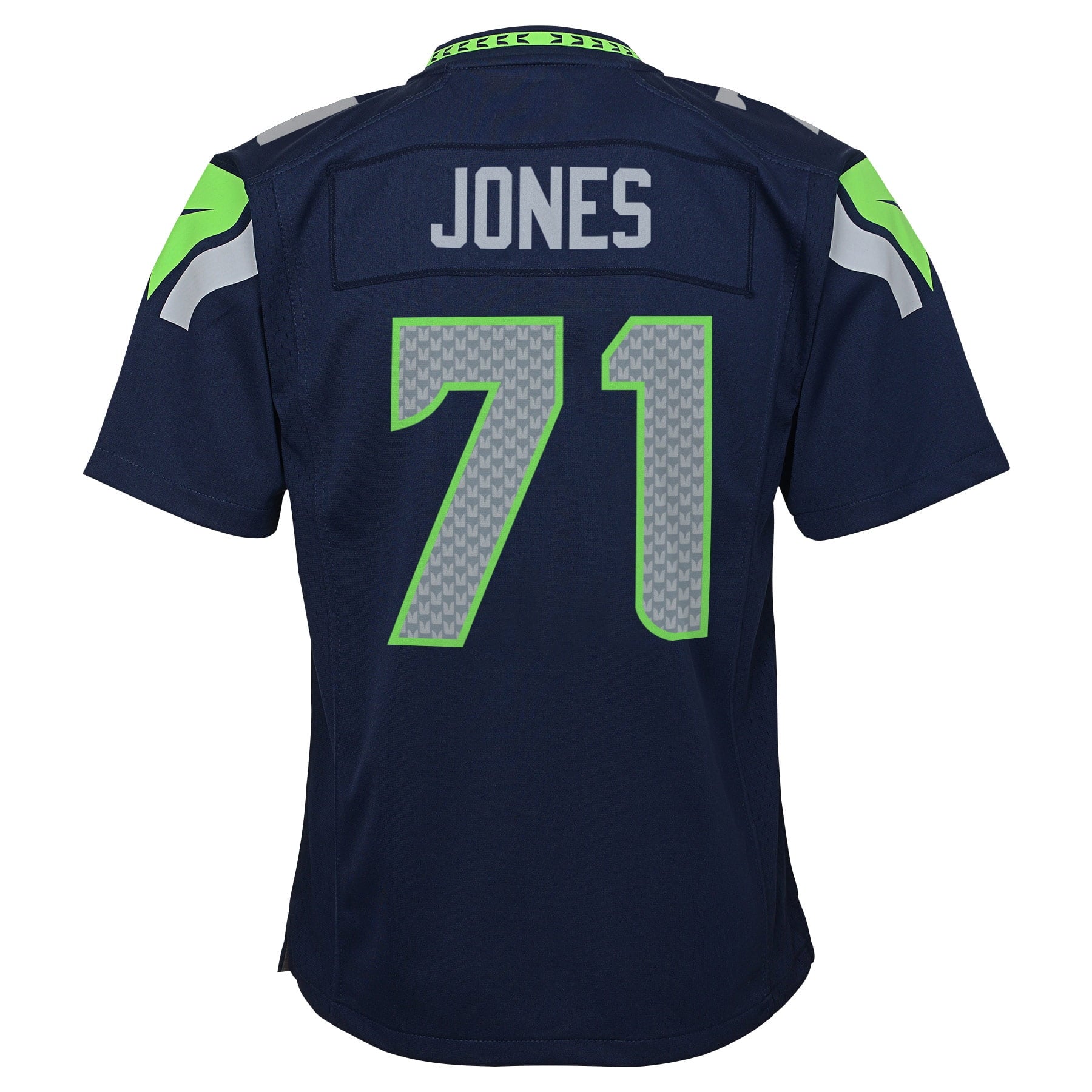 Youth Nike Walter Jones Navy Blue Seattle Seahawks Retired Game Jersey - vstockx
