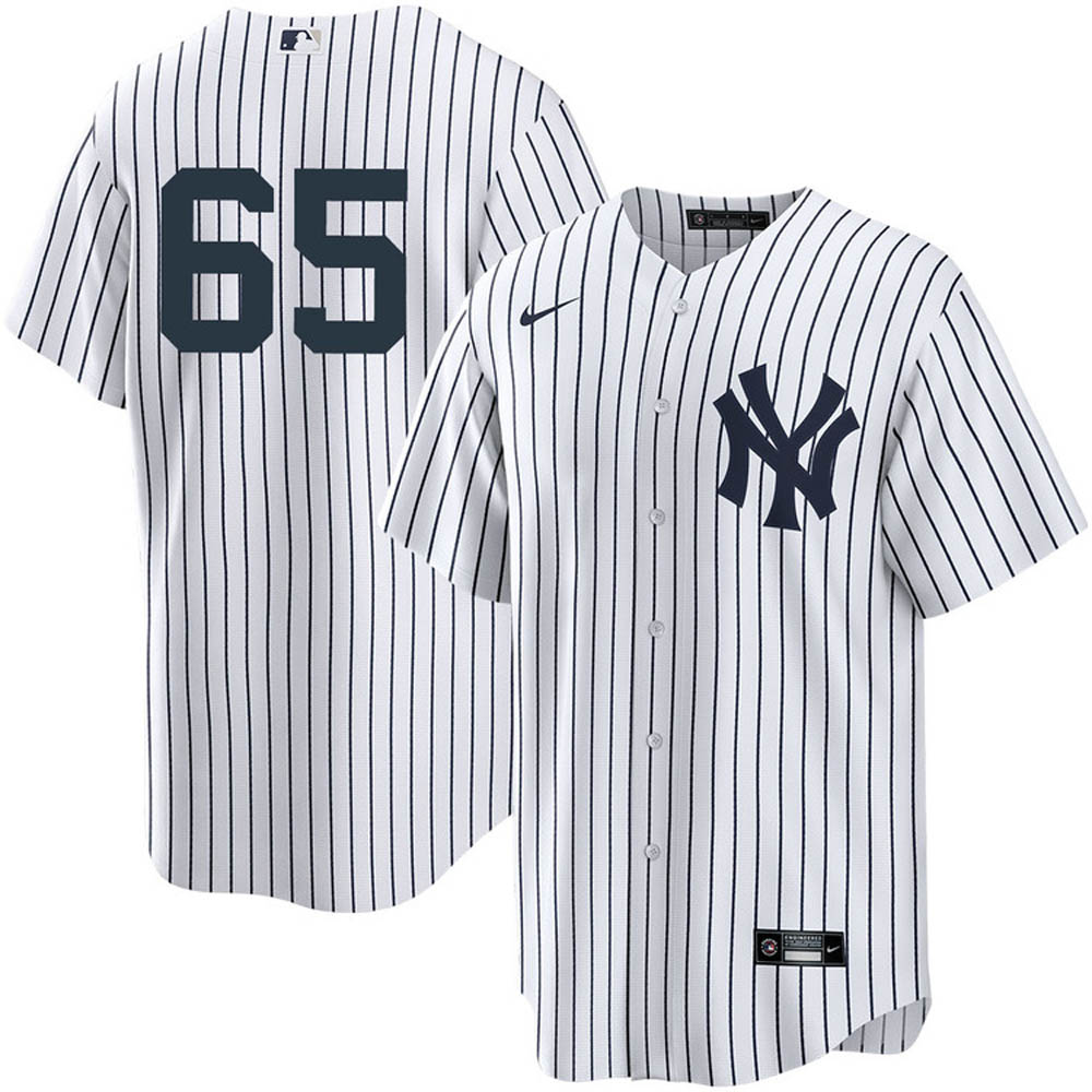 Youth New York Yankees Nestor Cortes Cool Base Replica Home Jersey - White - vstockx