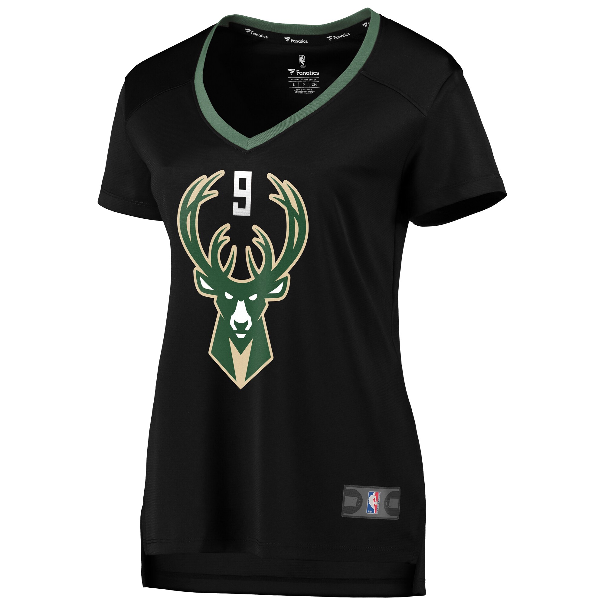 Wesley Matthews Milwaukee Bucks Fanatics Branded Women's Fast Break Replica Jersey Black - Statement Edition - vstockx