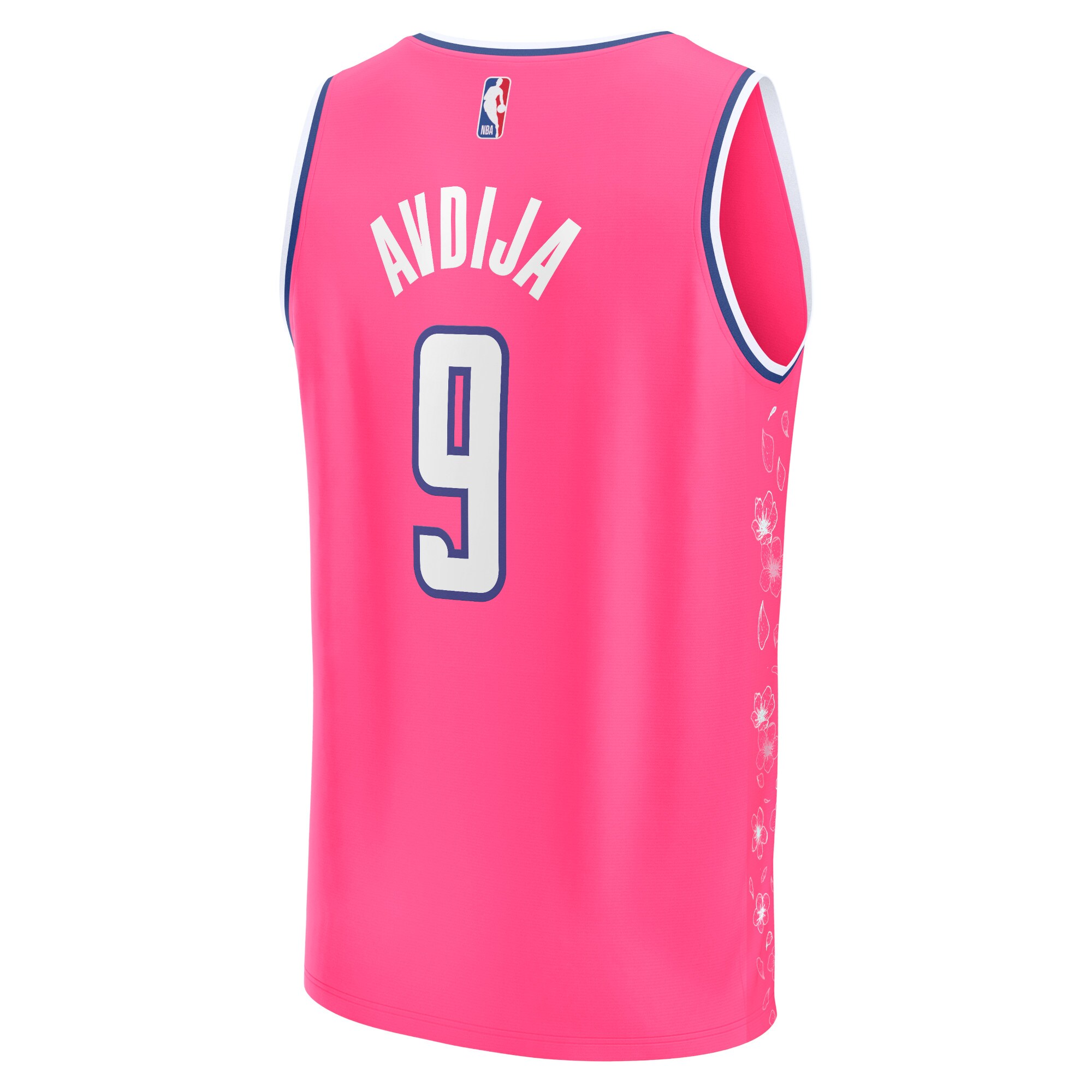 Deni Avdija Washington Wizards Fanatics Branded 2022/23 Fastbreak Jersey - City Edition - Pink - vstockx