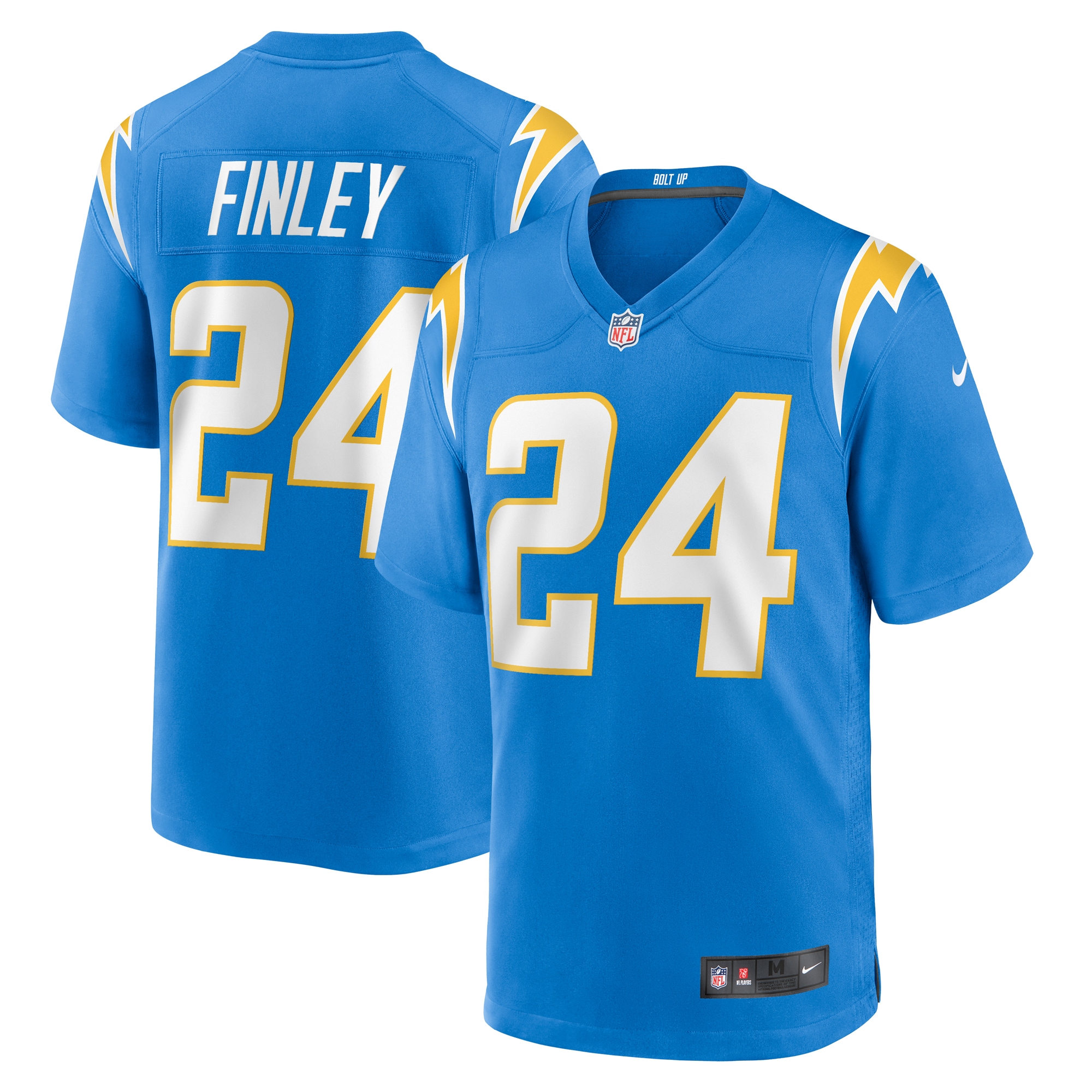 AJ Finley Los Angeles Chargers Nike Team Game Jersey - Powder Blue - vstockx