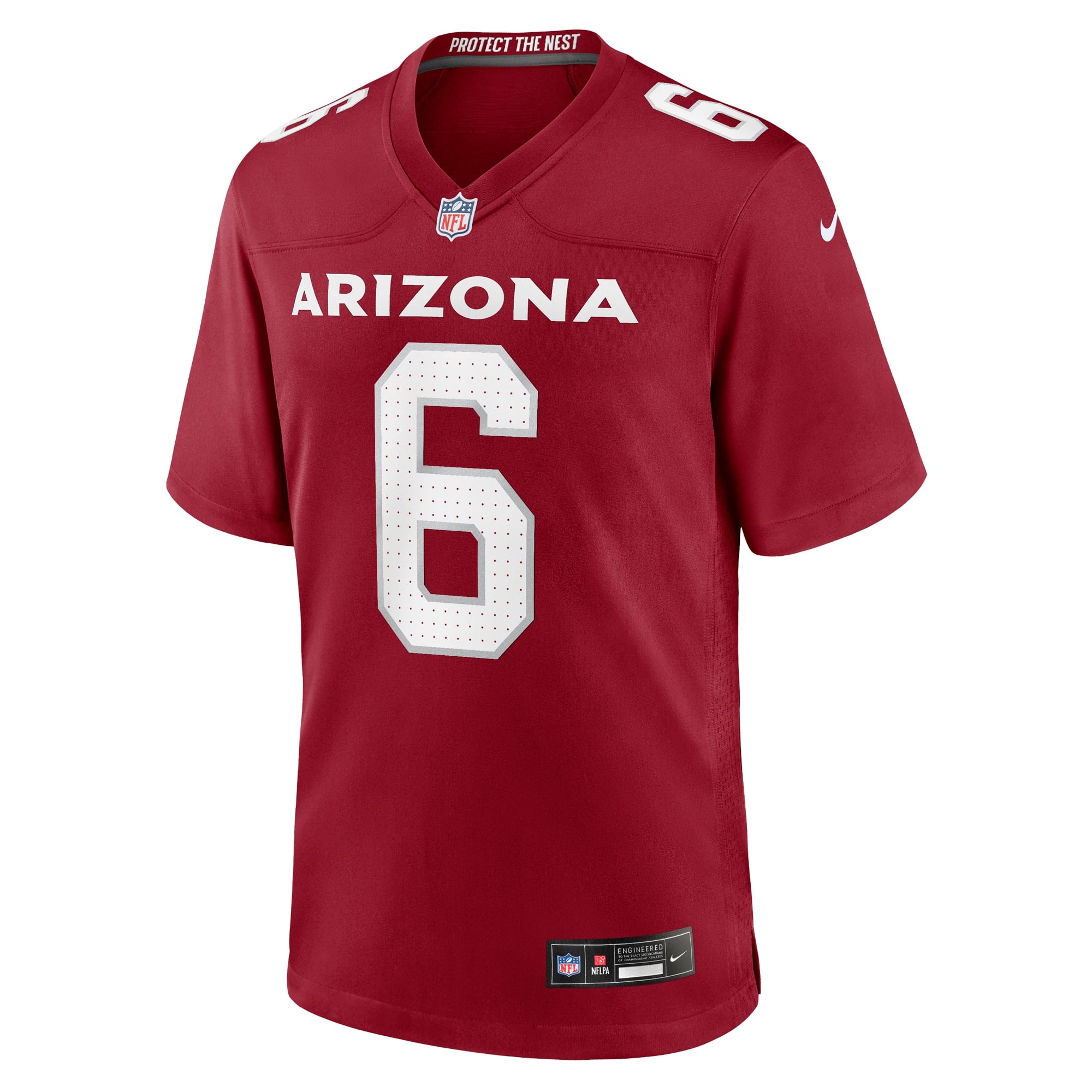 Men's Nike James Conner Cardinal Arizona Cardinals Home Game Jersey - vstockx