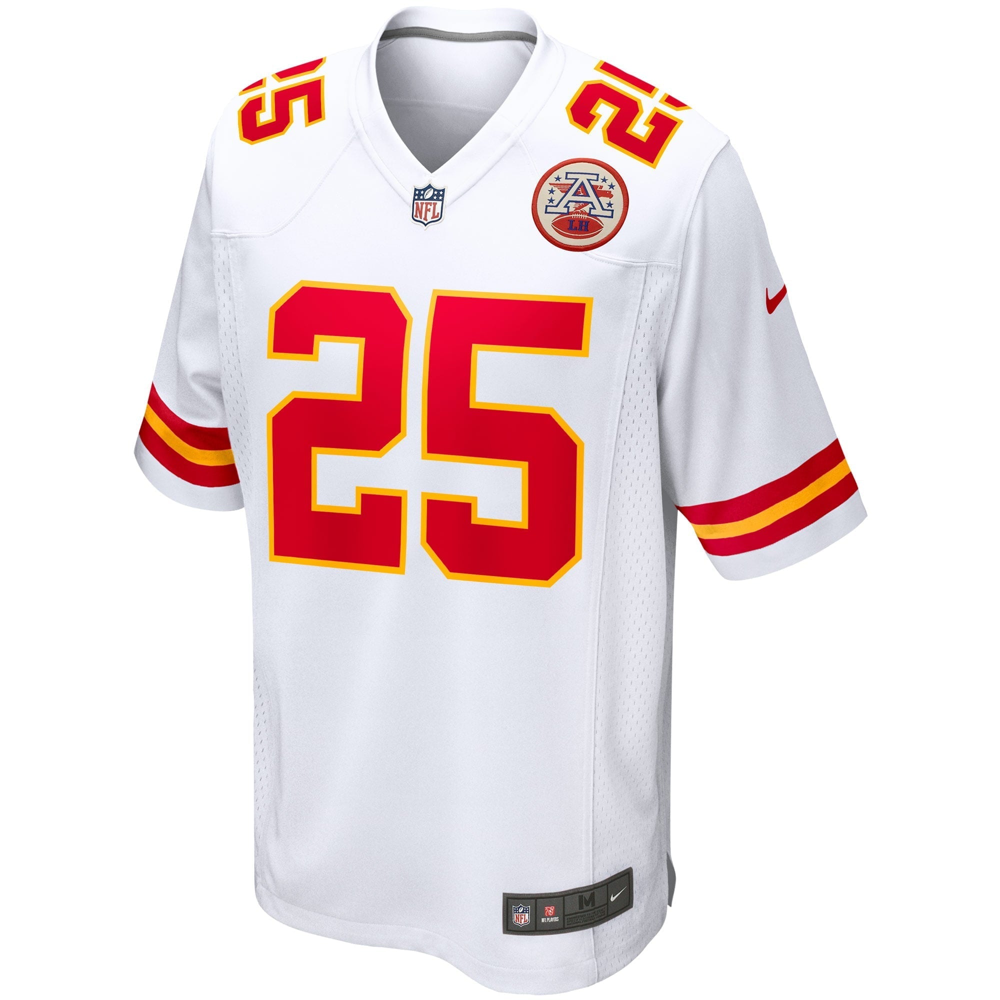 Men's Nike Clyde Edwards-Helaire White Kansas City Chiefs Game Jersey - vstockx