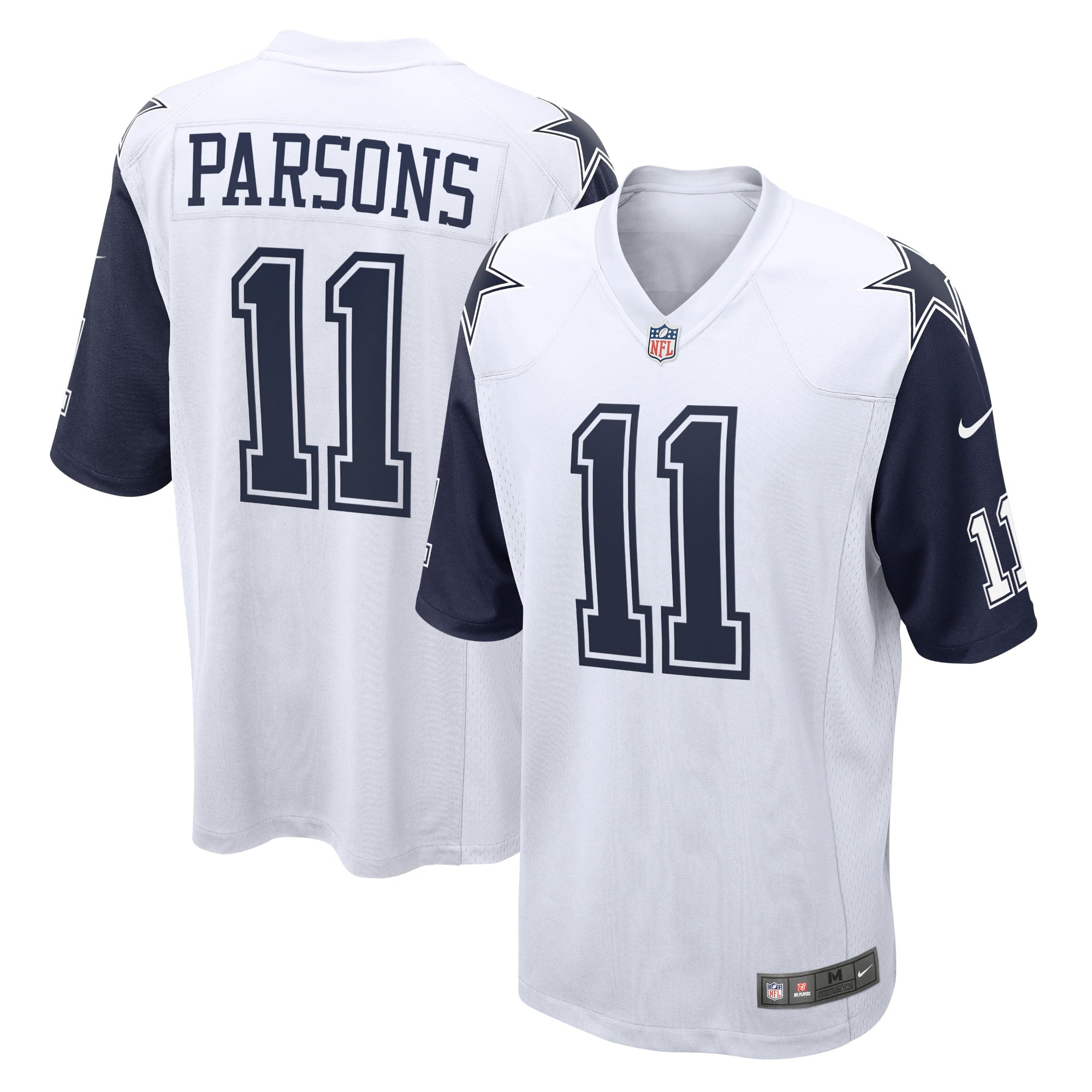 Men's Nike Micah Parsons White Dallas Cowboys Alternate Game Jersey - vstockx