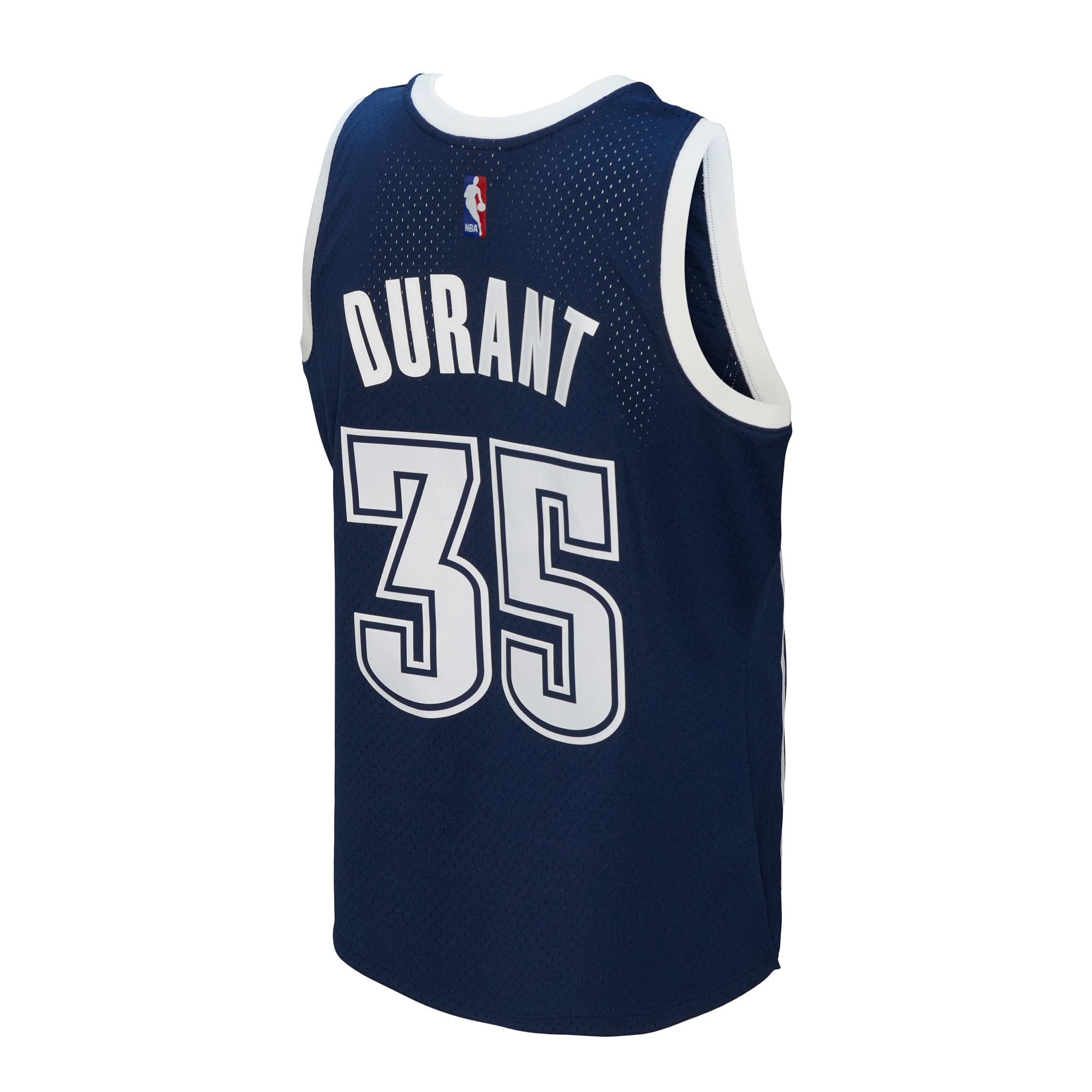 Kevin Durant Oklahoma City Thunder Mitchell & Ness 2015/16 Swingman Jersey - Blue - vstockx