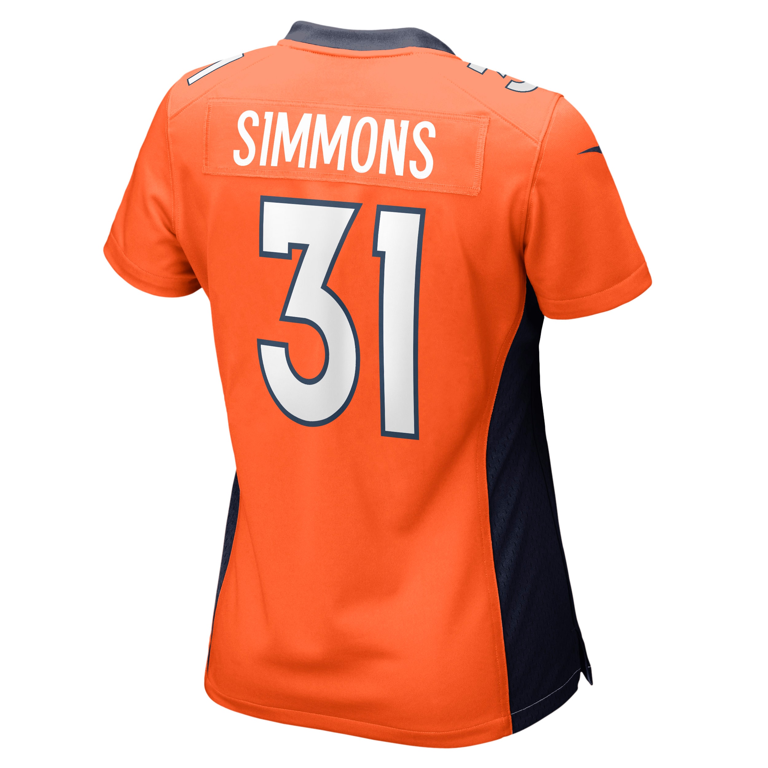 Justin Simmons Denver Broncos Nike Women's Game Jersey - Orange - vstockx