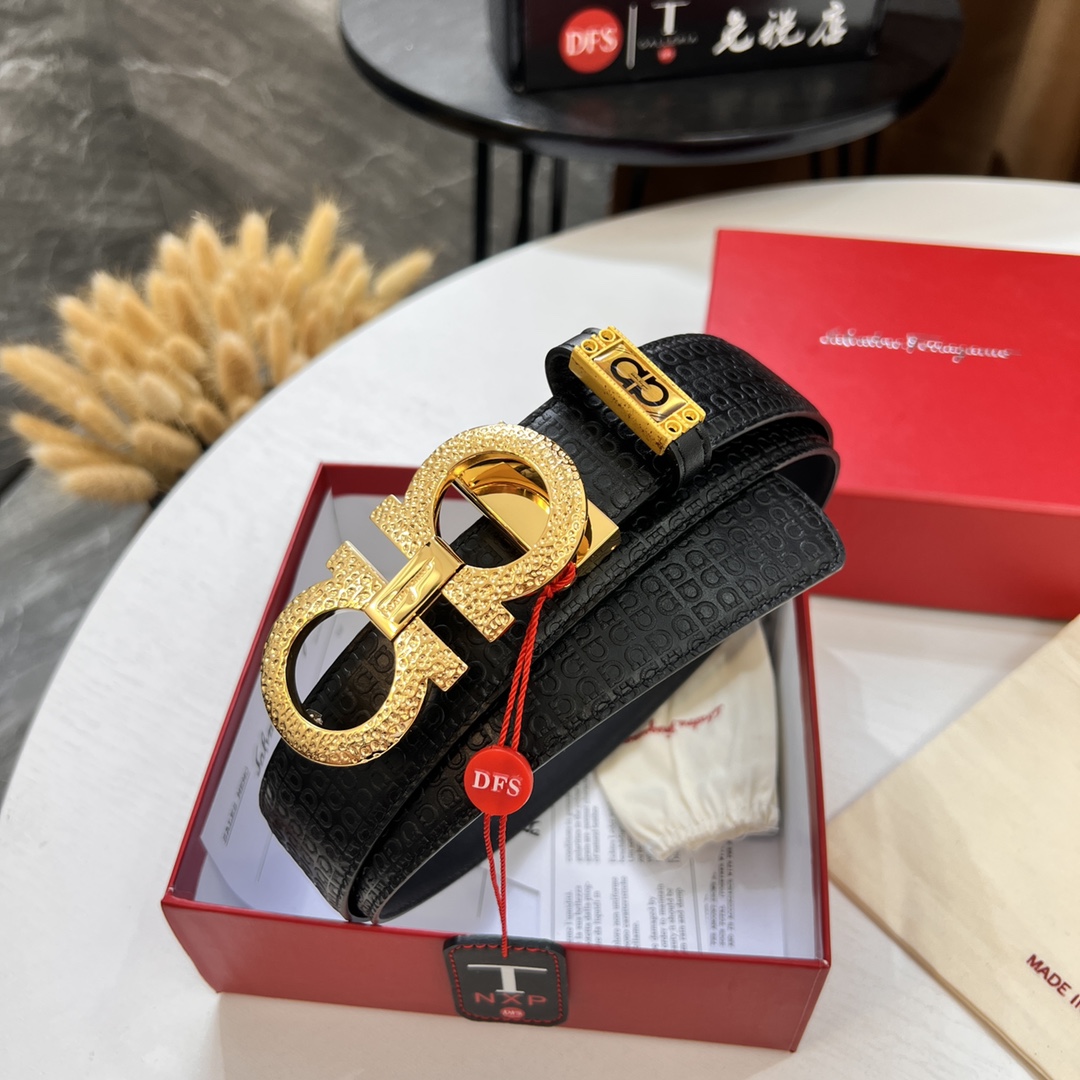 Streetwear Belt Ferragamo 319662 size:3.5cm - vstockx