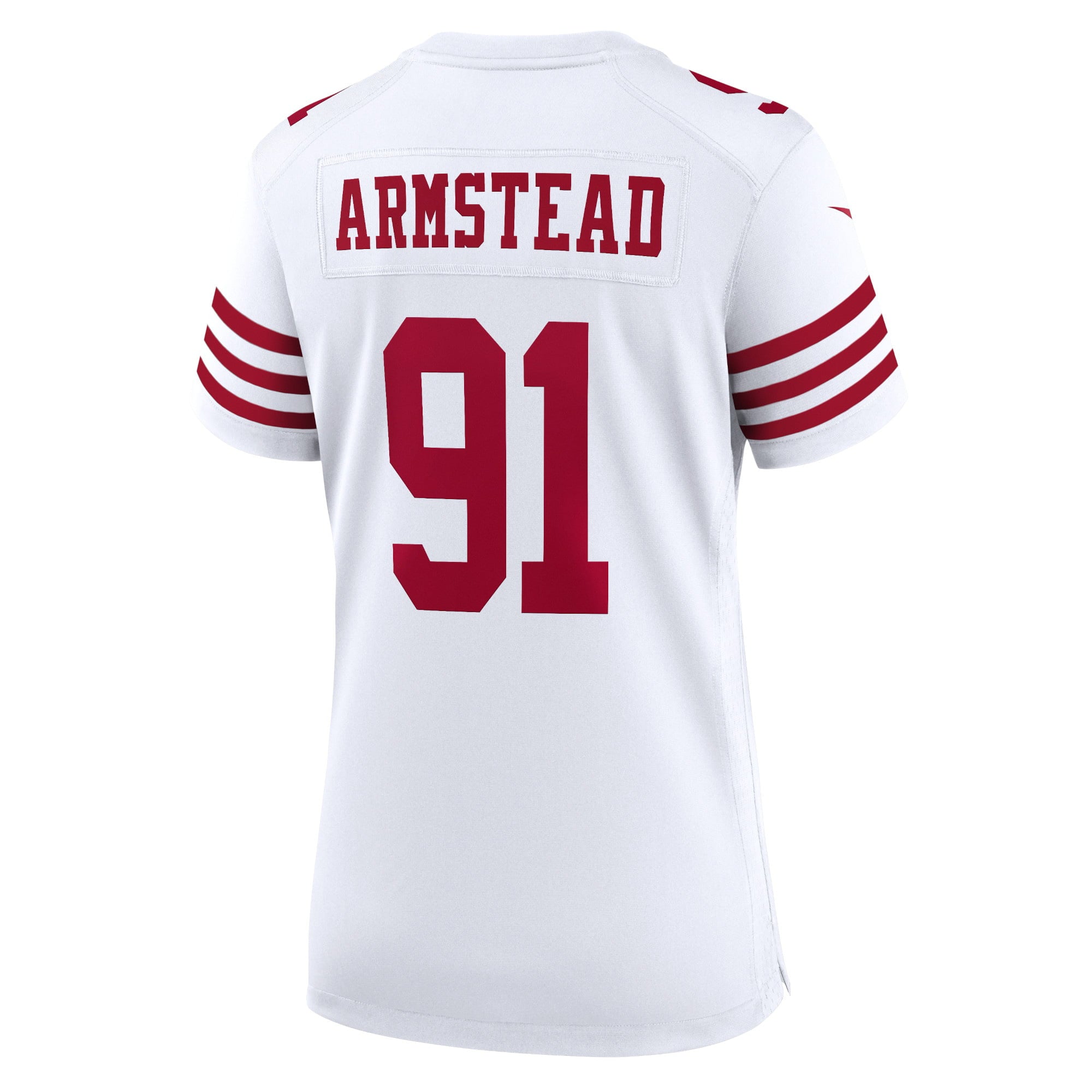Women's Nike Arik Armstead White San Francisco 49ers Player Game Jersey - vstockx