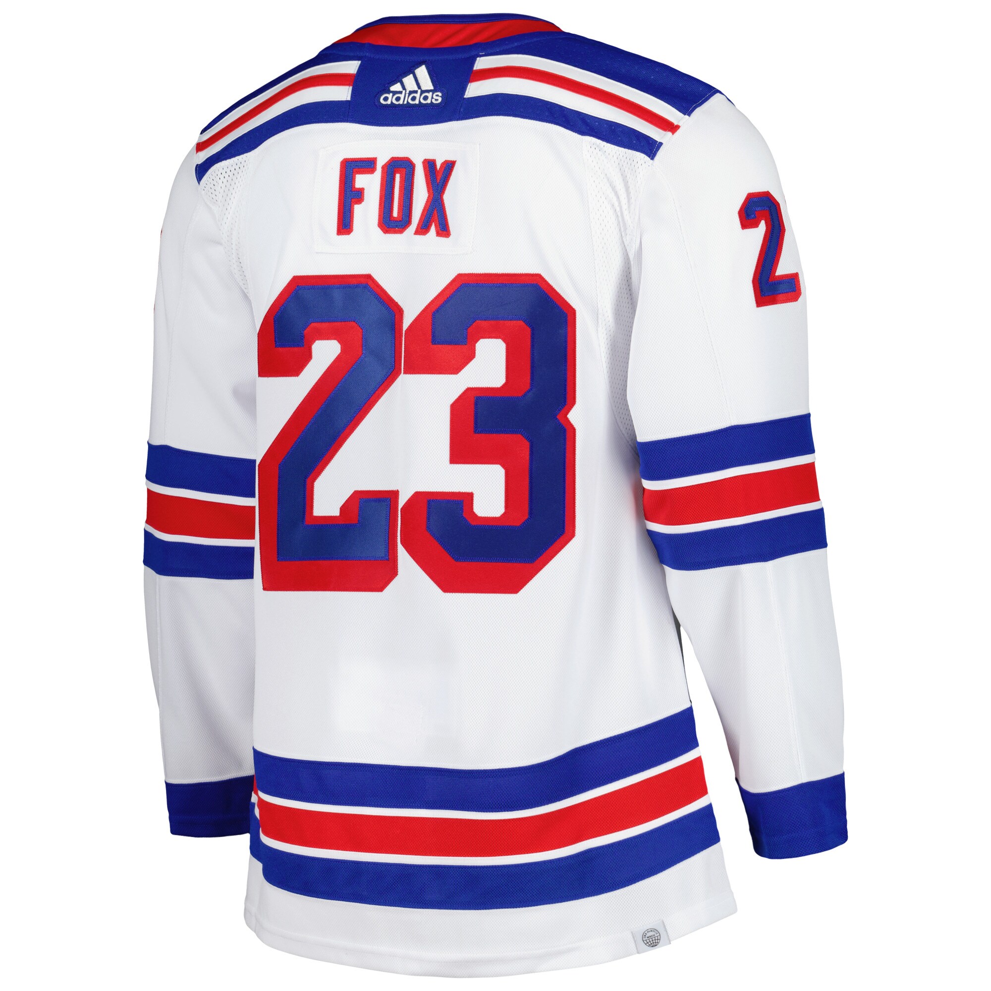 Adam Fox New York Rangers adidas Home Primegreen Authentic Pro Player Jersey - White - vstockx