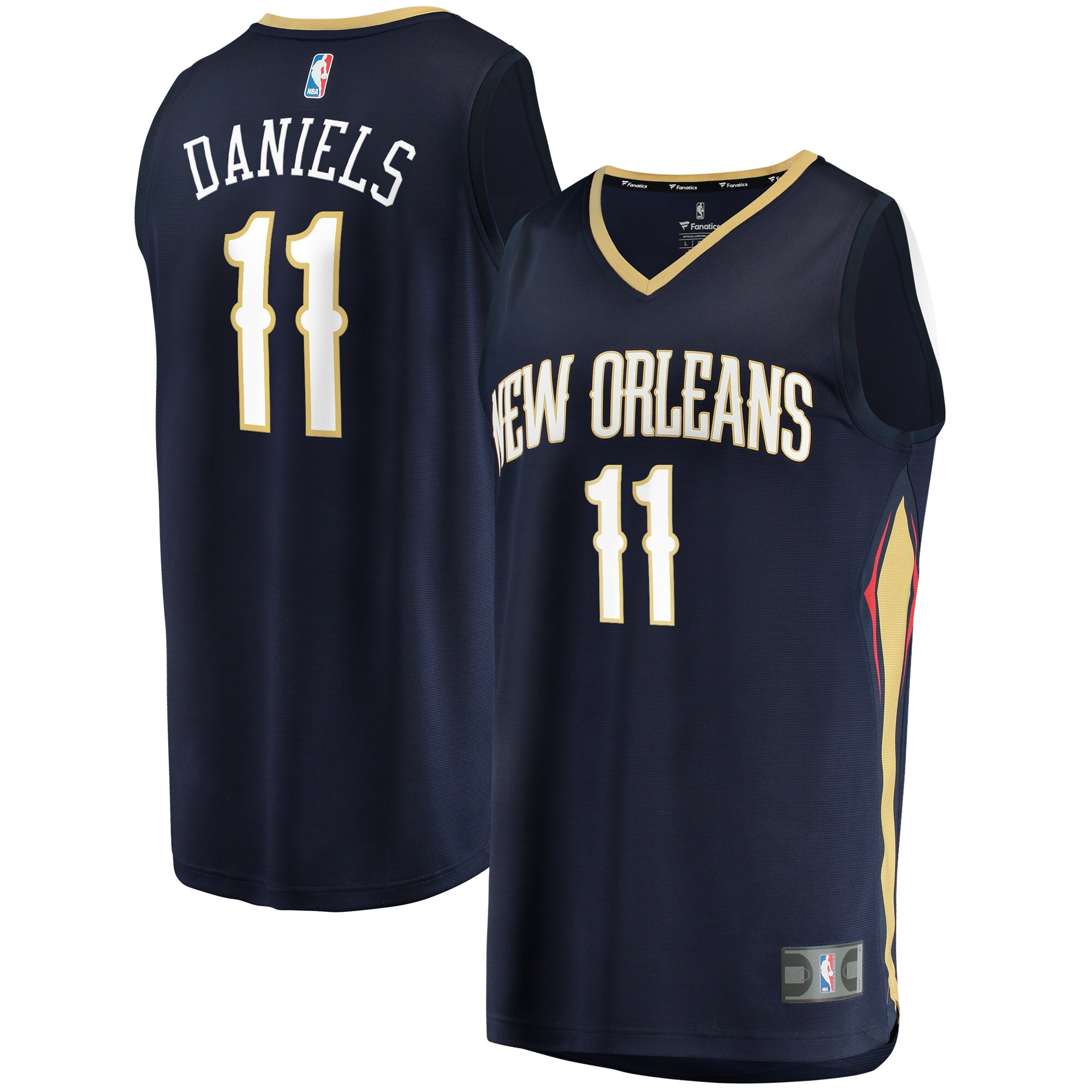 Dyson Daniels New Orleans Pelicans Fanatics Branded 2022 NBA Draft First Round Pick Fast Break Replica Jersey - Icon Edition - Navy - vstockx