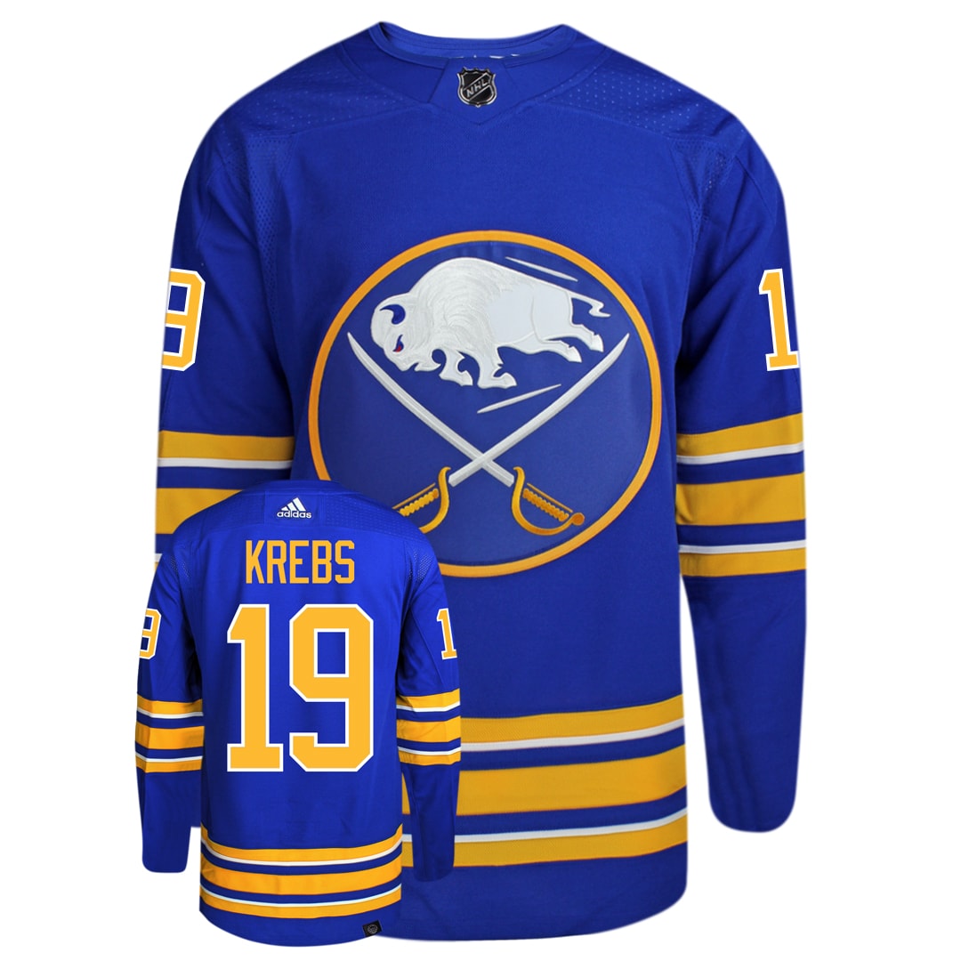 Peyton Krebs Buffalo Sabres Adidas Primegreen Authentic NHL Hockey Jersey - vstockx