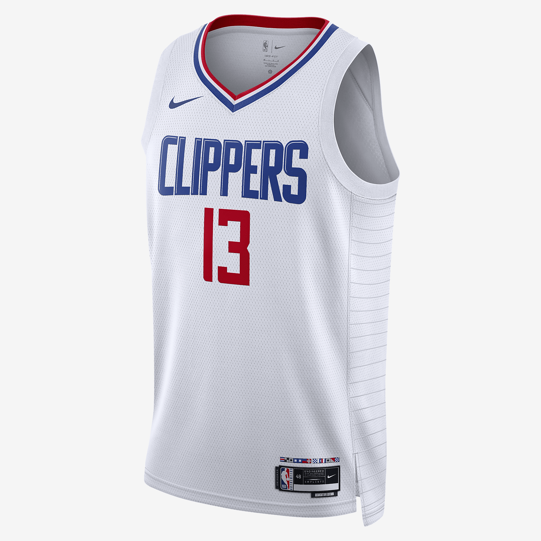 LA Clippers Association Edition 2022/23 Nike Dri-FIT NBA Swingman Jersey - White - vstockx