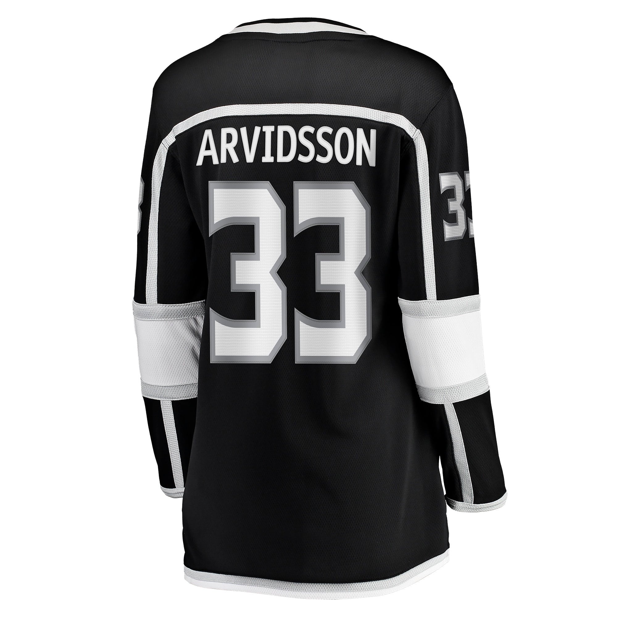 Women's Fanatics Branded Viktor Arvidsson Black Los Angeles Kings Home Breakaway Player Jersey - vstockx