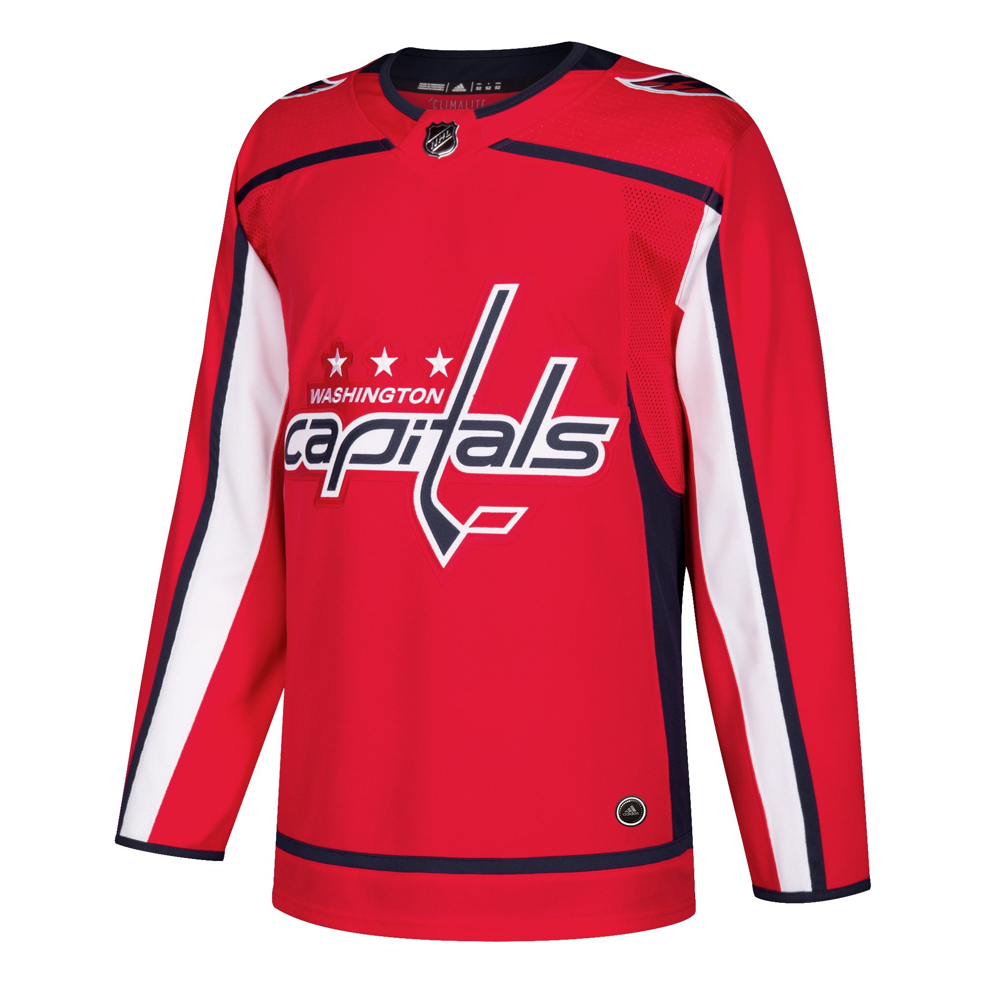 Washington Capitals adidas Home Authentic Blank Jersey - Red - vstockx