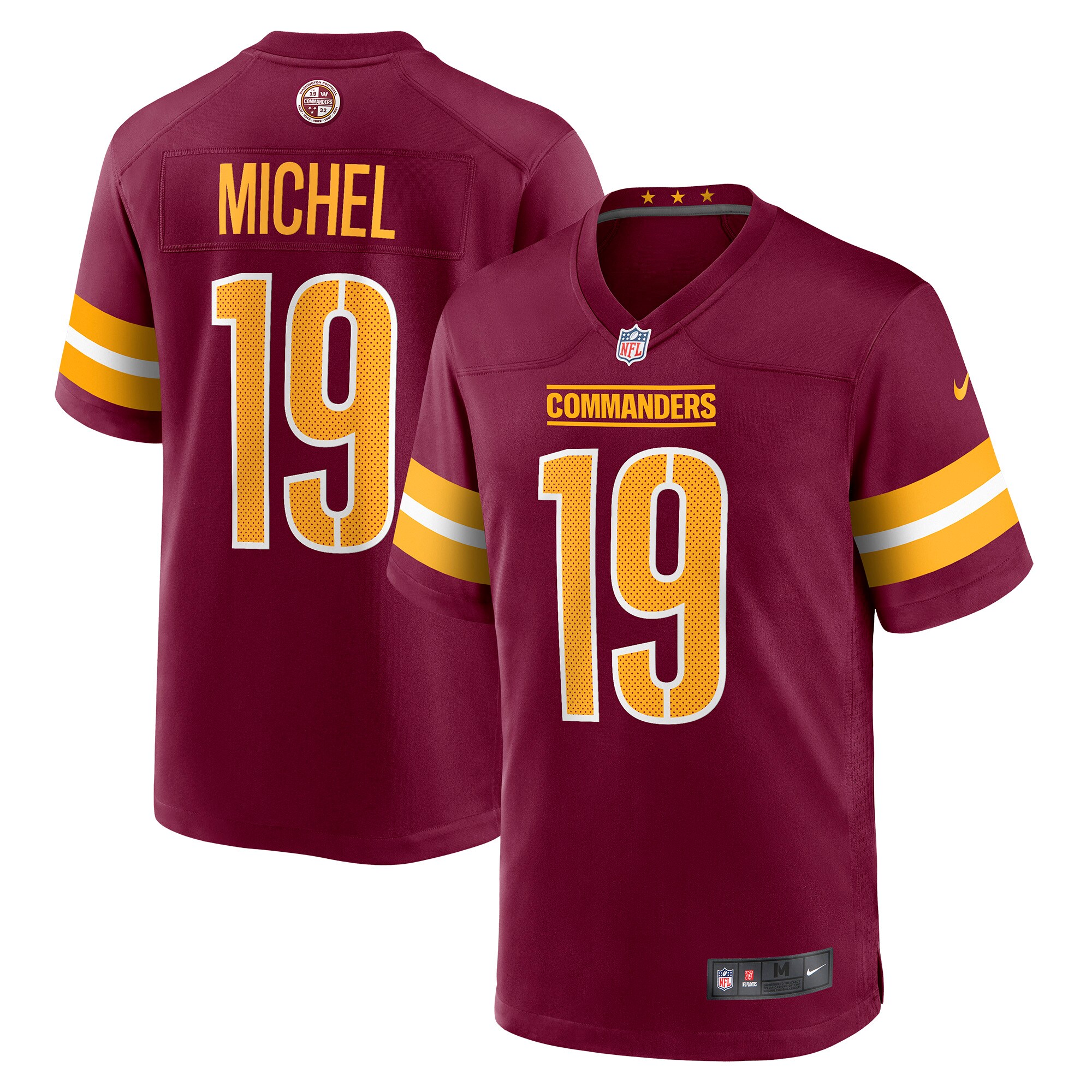 Marken Michel Washington Commanders Nike Game Jersey - Burgundy - vstockx