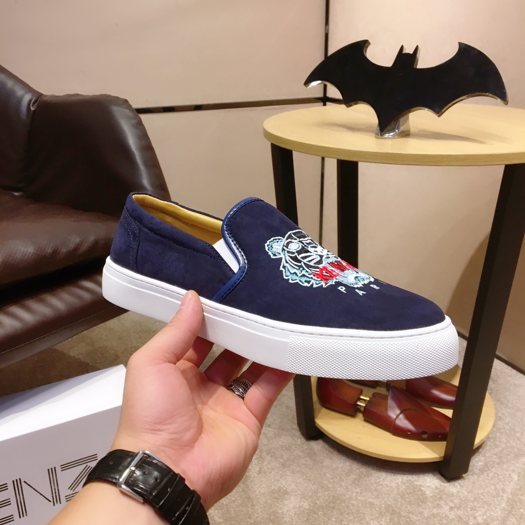 Kenzo K-SKATE Tiger canvas slip-on sneakers 11 - vstockx