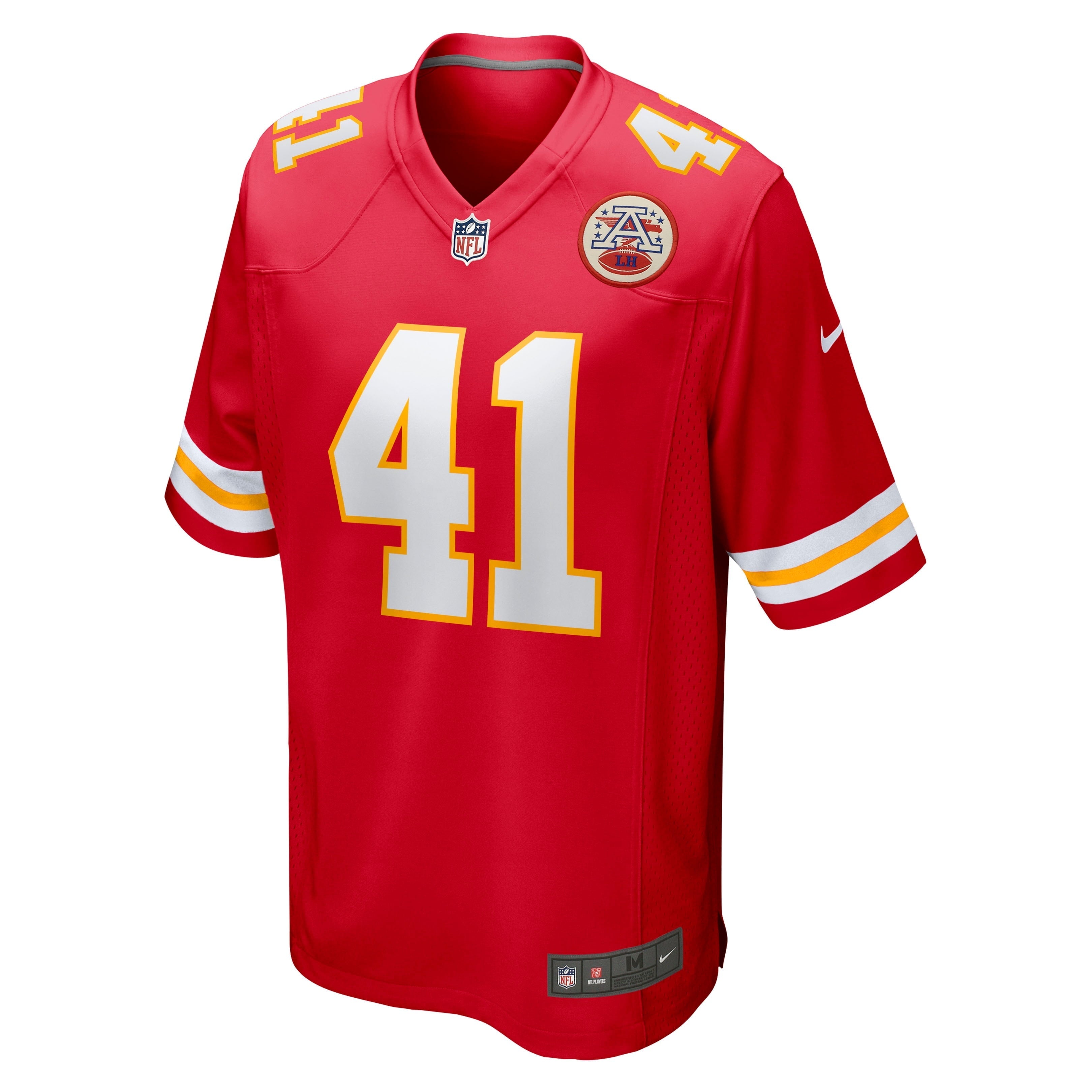 Men's Nike James Winchester Red Kansas City Chiefs Game Jersey - vstockx