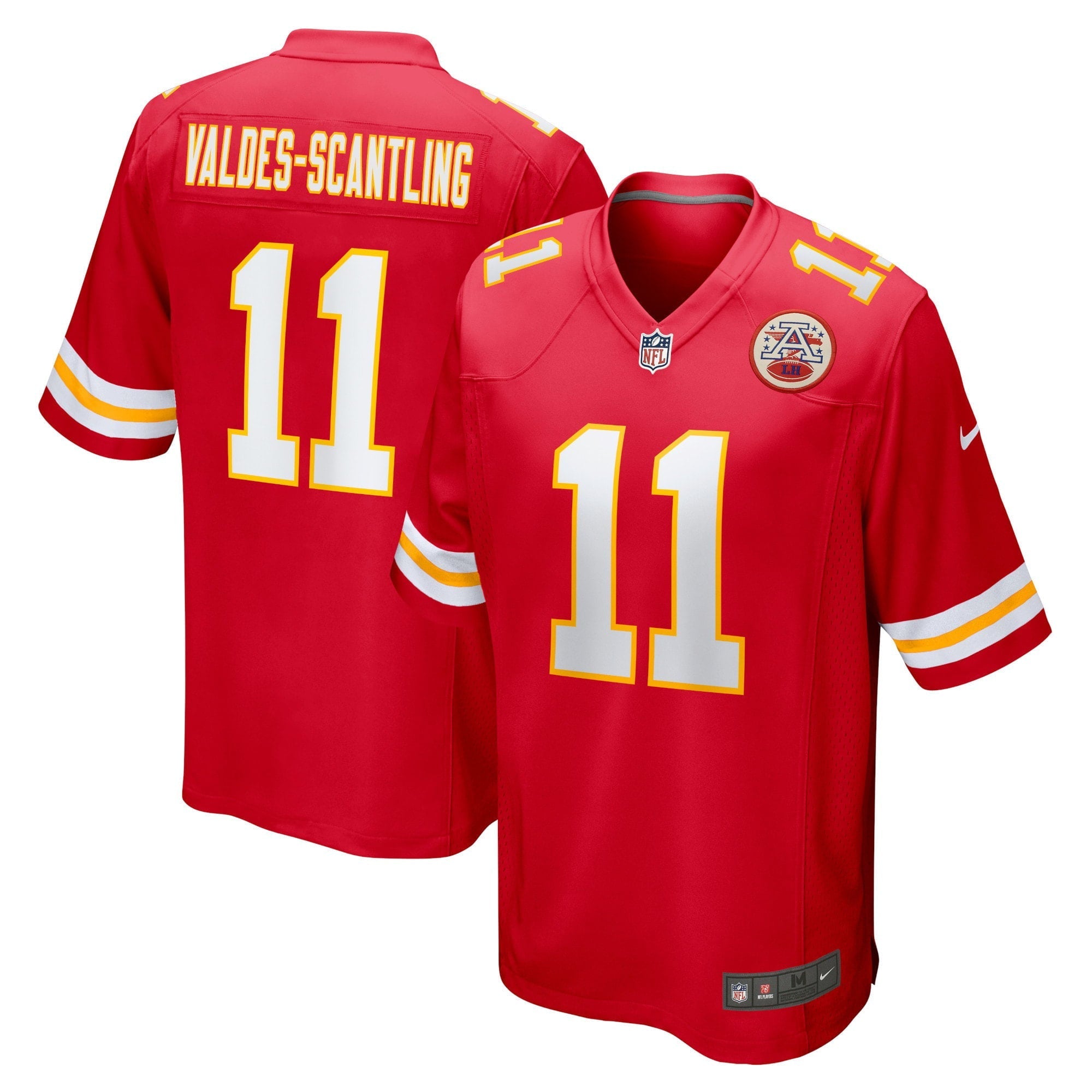 Men's Nike Marquez Valdes-Scantling Red Kansas City Chiefs Game Jersey - vstockx