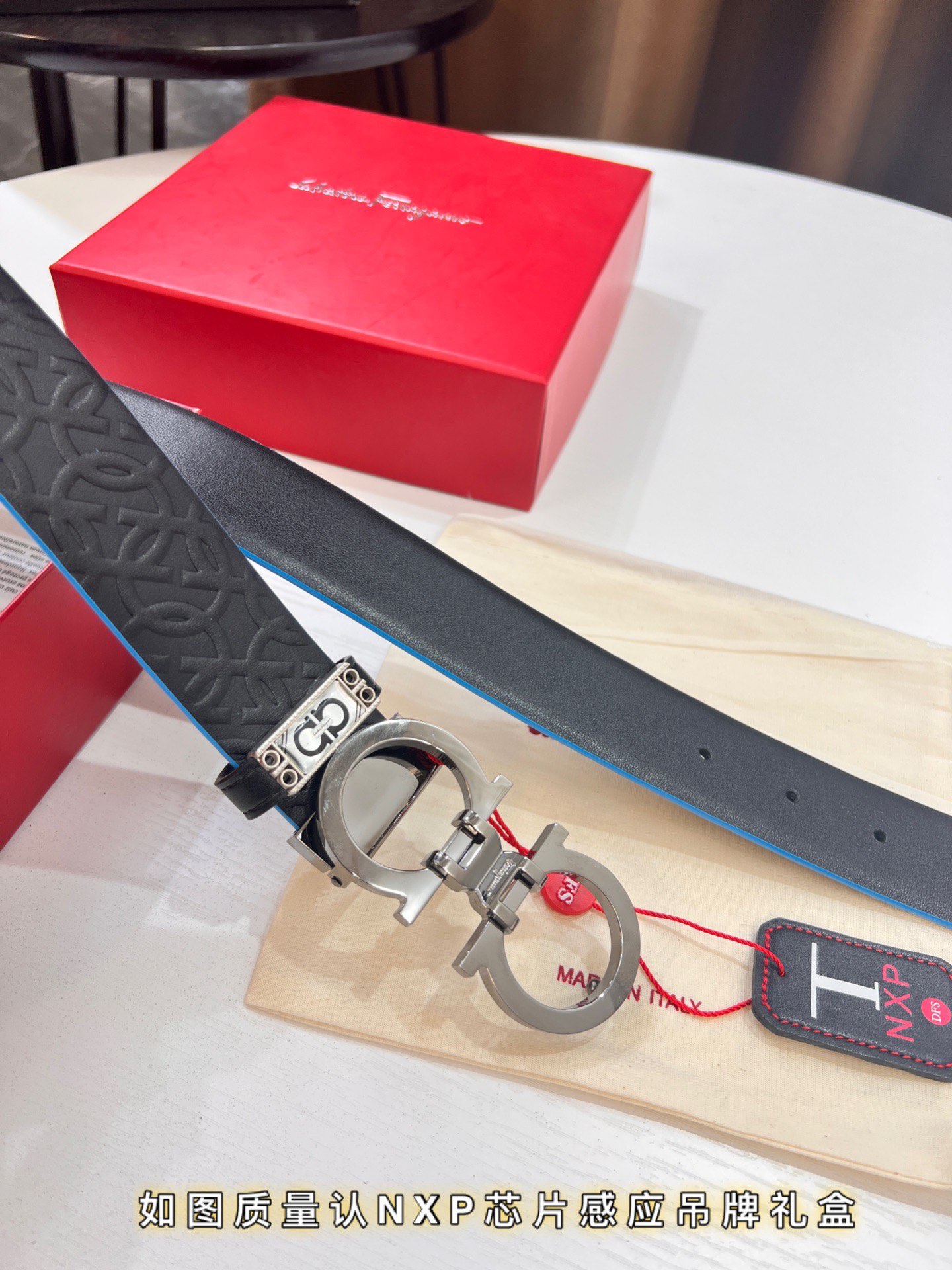 Streetwear Belt Ferragamo 319725 size:3.5cm - vstockx