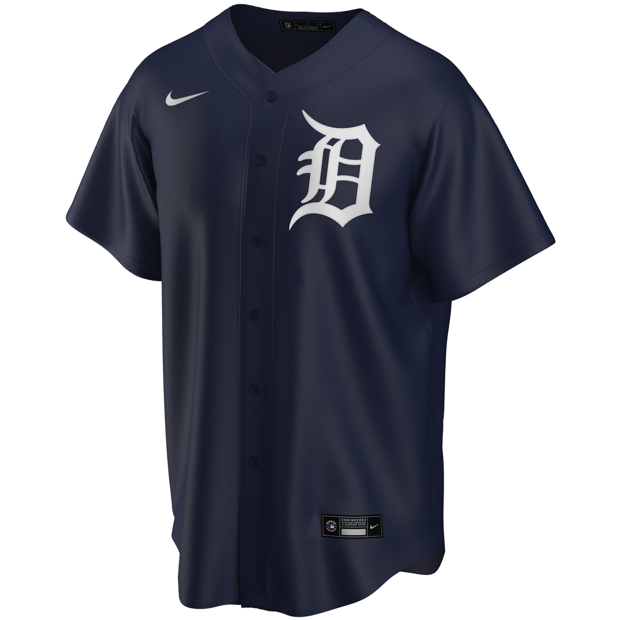 Detroit Tigers Nike Youth Alternate Replica Team Jersey - Navy - vstockx
