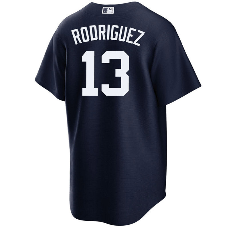 Men's New York Yankees Alex Rodriguez Player Name Replica Alternate Jersey - Navy - vstockx