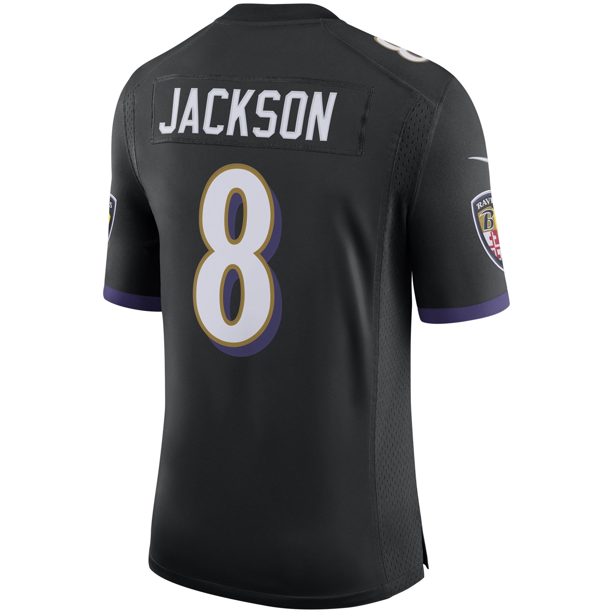 Lamar Jackson Baltimore Ravens Nike Speed Machine Limited Jersey - Black - vstockx