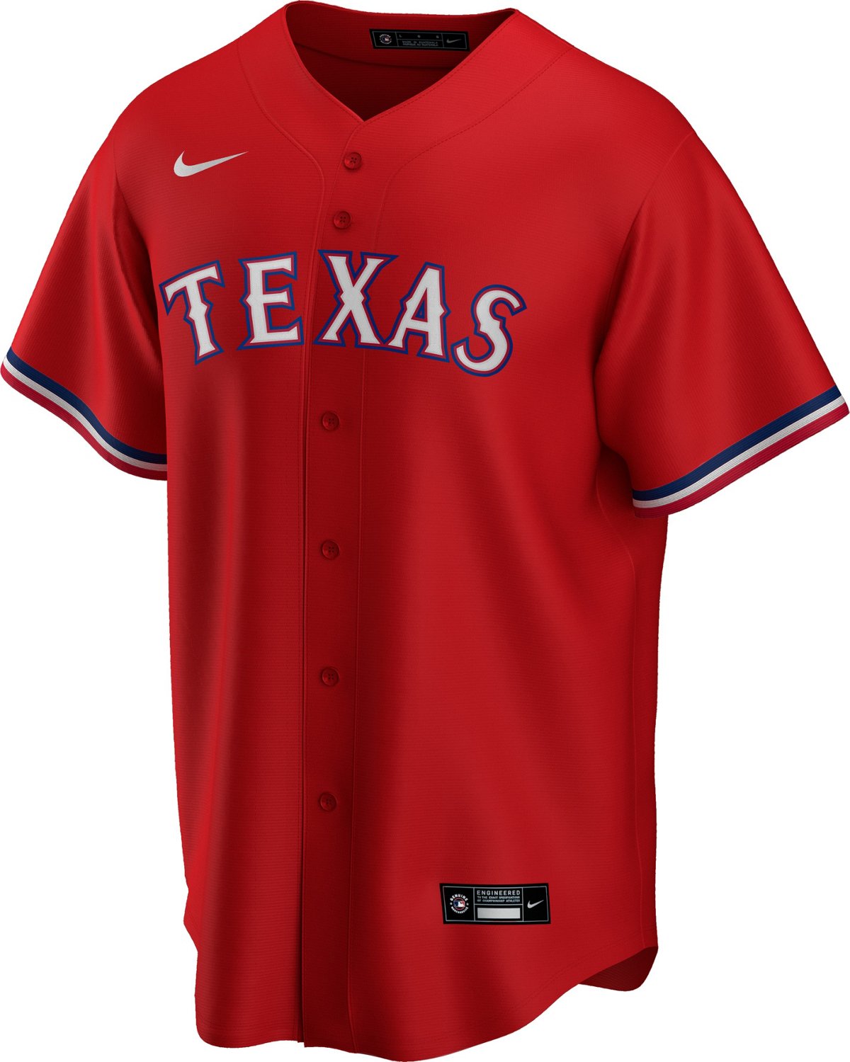 Nike Men's Texas Rangers Official Replica Button Down Jersey - vstockx