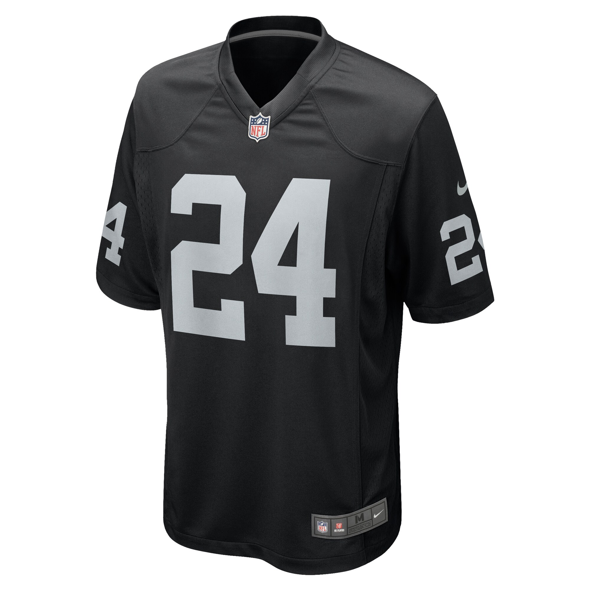 Marcus Peters Las Vegas Raiders Nike Team Game Jersey - Black - vstockx