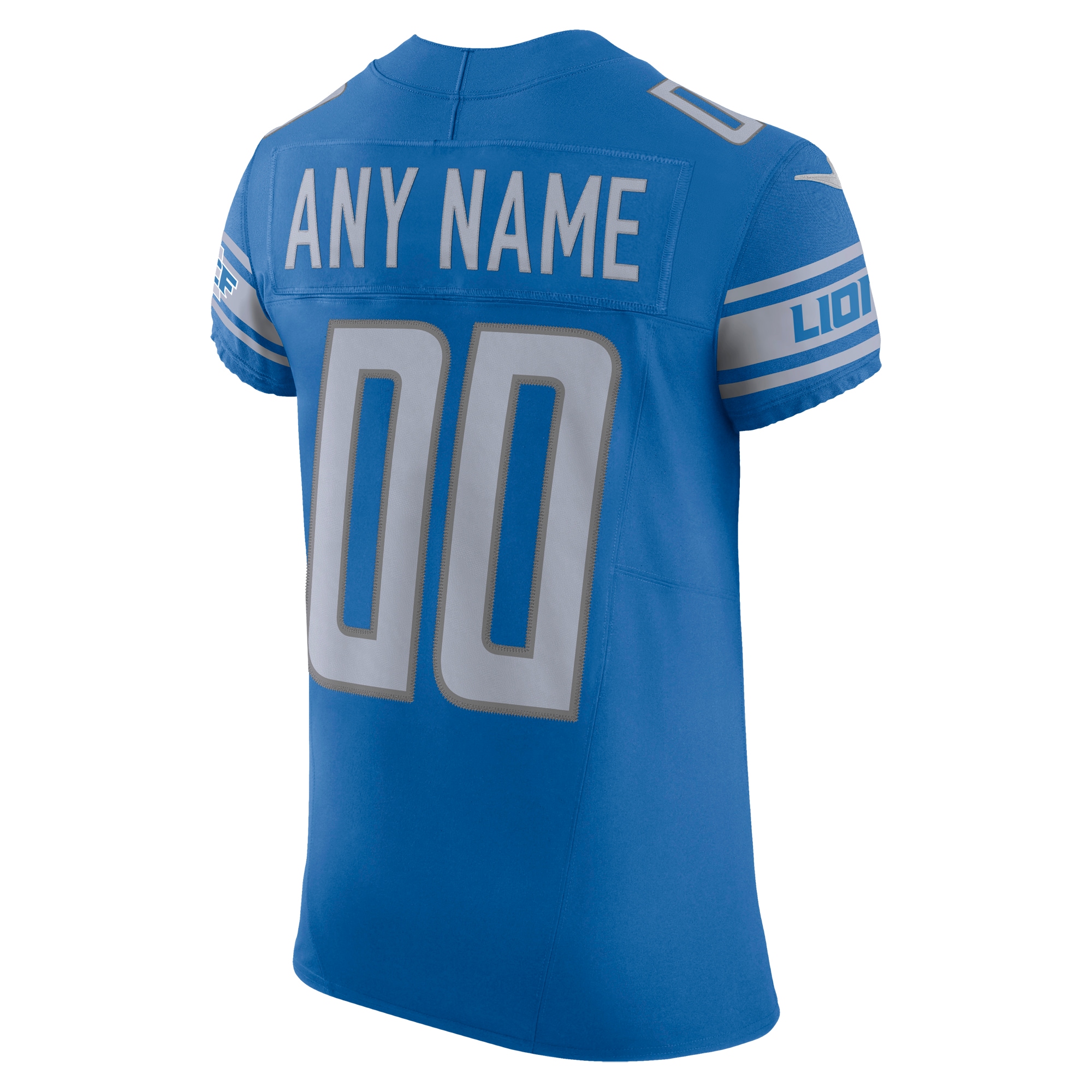 Detroit Lions Nike Vapor F.U.S.E. Elite Custom Jersey - Blue - vstockx