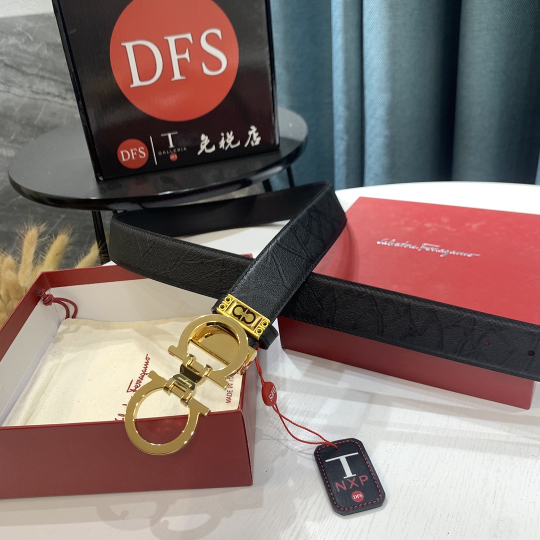 Streetwear Belt Ferragamo 319469 size:3.5cm - vstockx