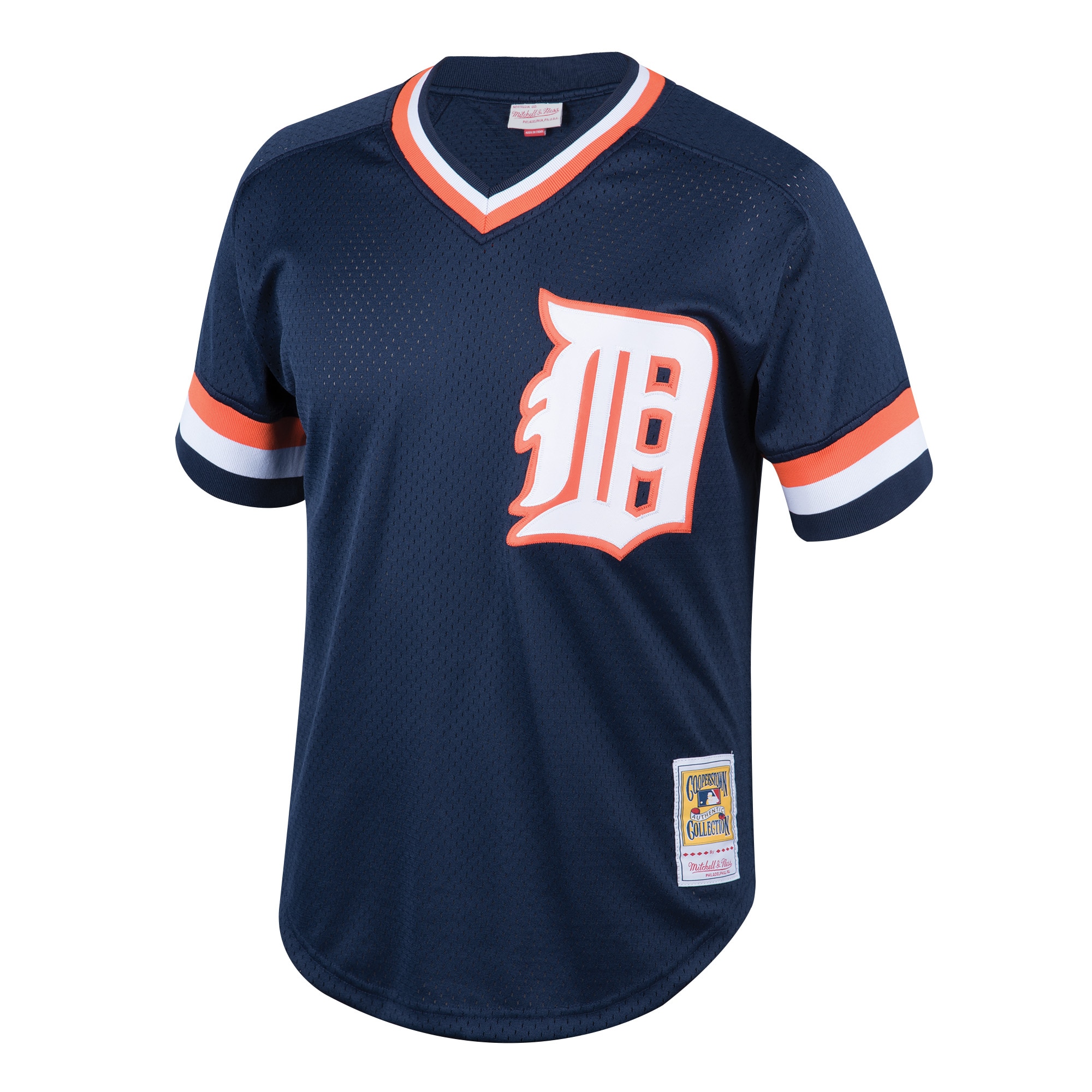 Kirk Gibson Detroit Tigers Mitchell & Ness Youth Cooperstown Collection Mesh Batting Practice Jersey - Navy - vstockx