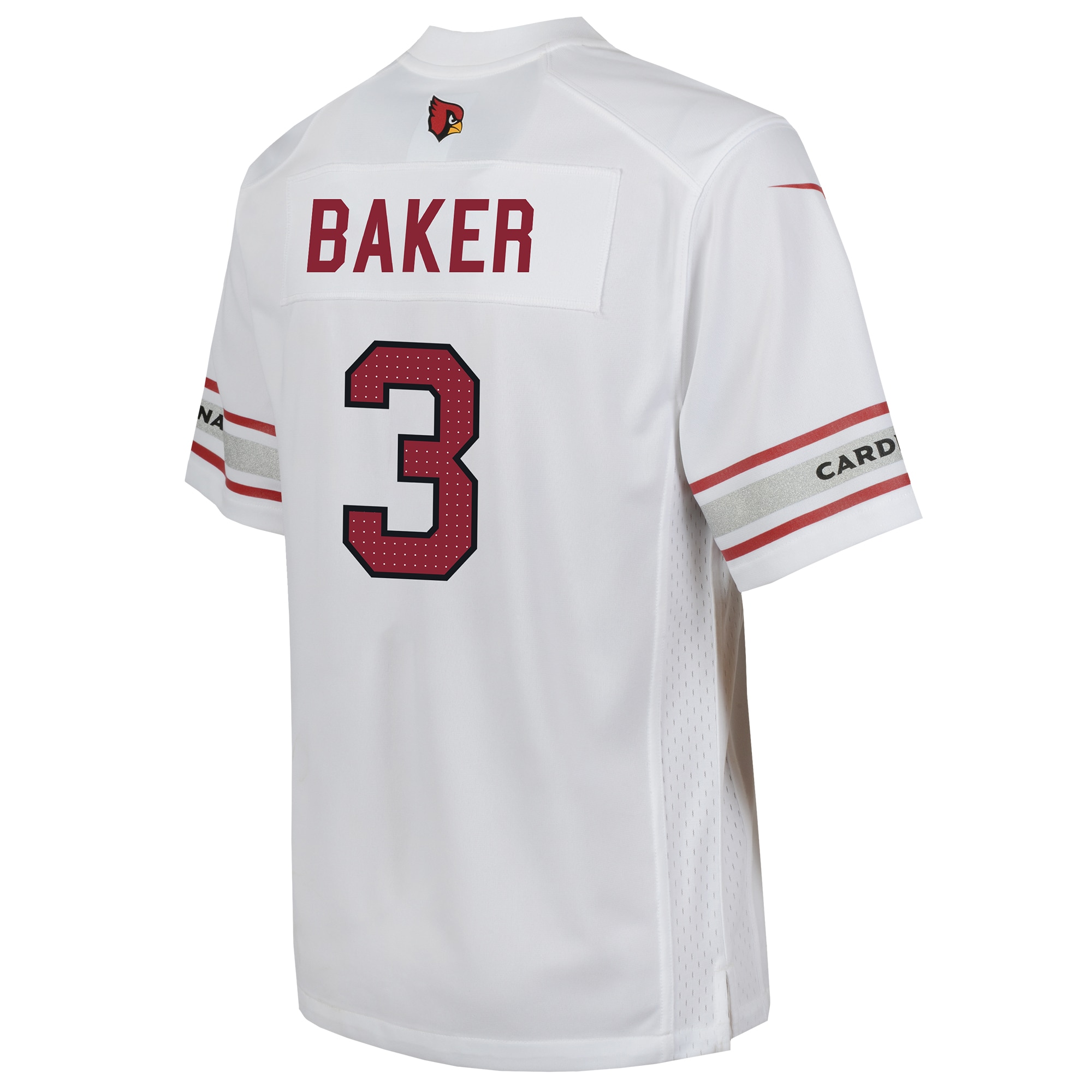 Budda Baker Arizona Cardinals Nike Youth Game Jersey - White - vstockx