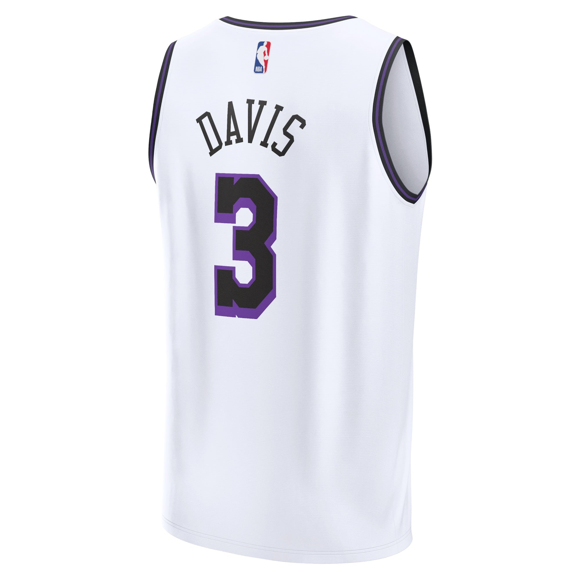 Youth Fanatics Branded Anthony Davis White Los Angeles Lakers 2022/23 Fastbreak Jersey - City Edition - vstockx