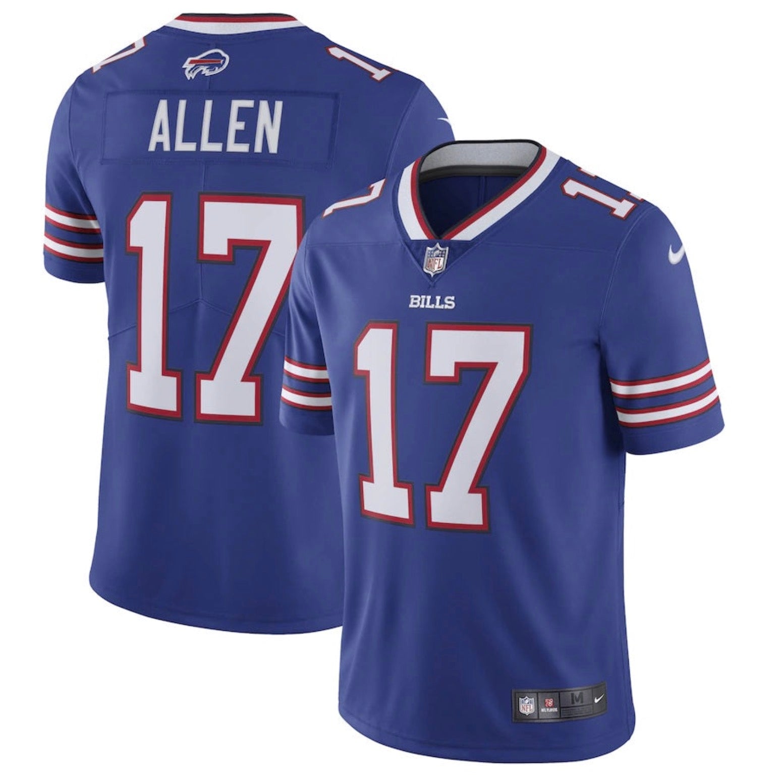 Youth Buffalo Bills Josh Allen Game Vapor Jersey Navy - vstockx