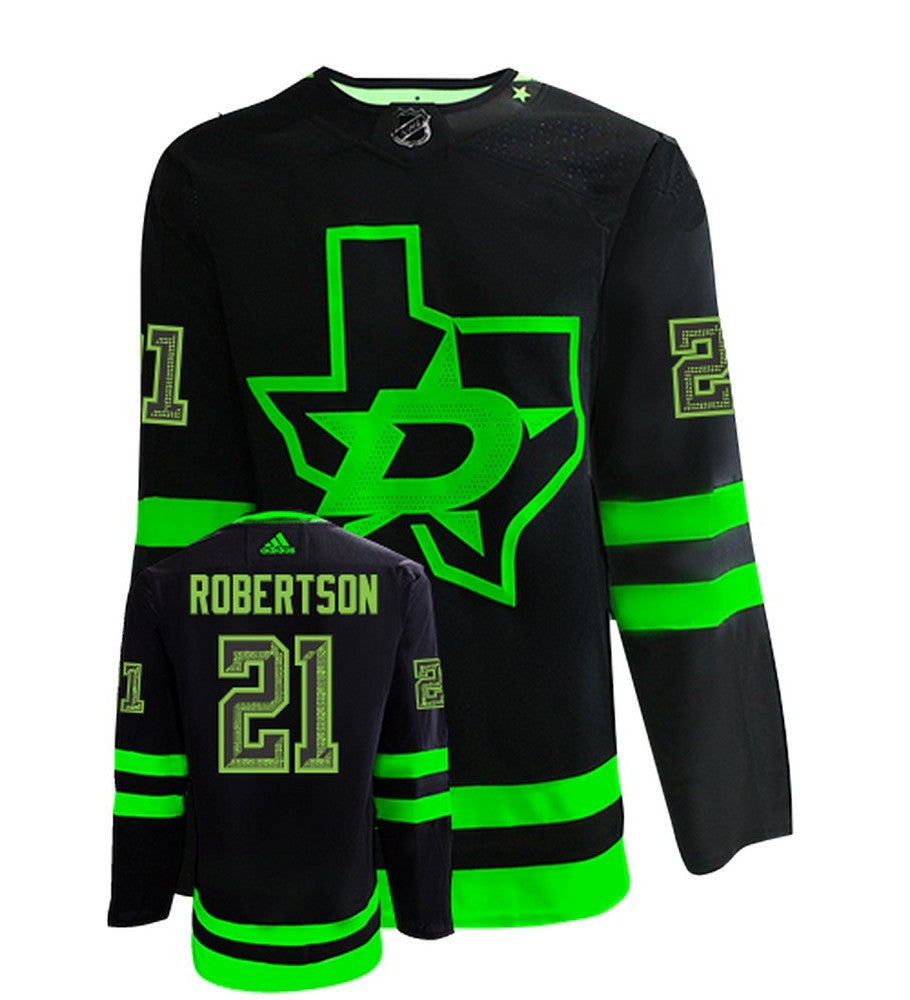 Jason Robertson Dallas Stars Adidas Primegreen Authentic NHL Hockey Jersey - vstockx