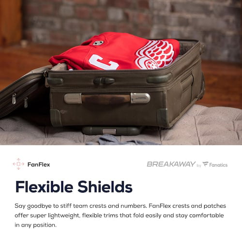 Men's Fanatics Branded White Detroit Red Wings Breakaway Away Jersey - vstockx