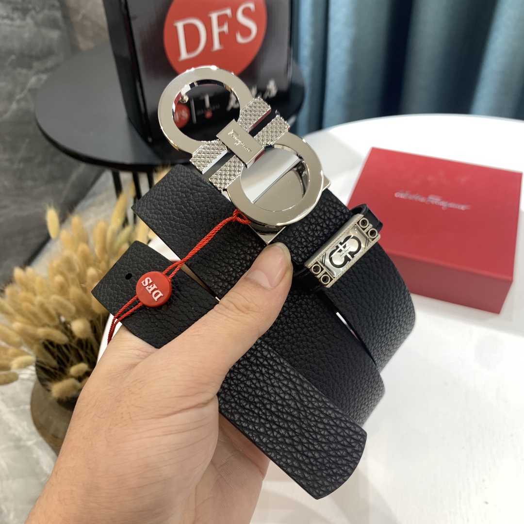 Streetwear Belt Ferragamo 319595 size:3.5cm - vstockx