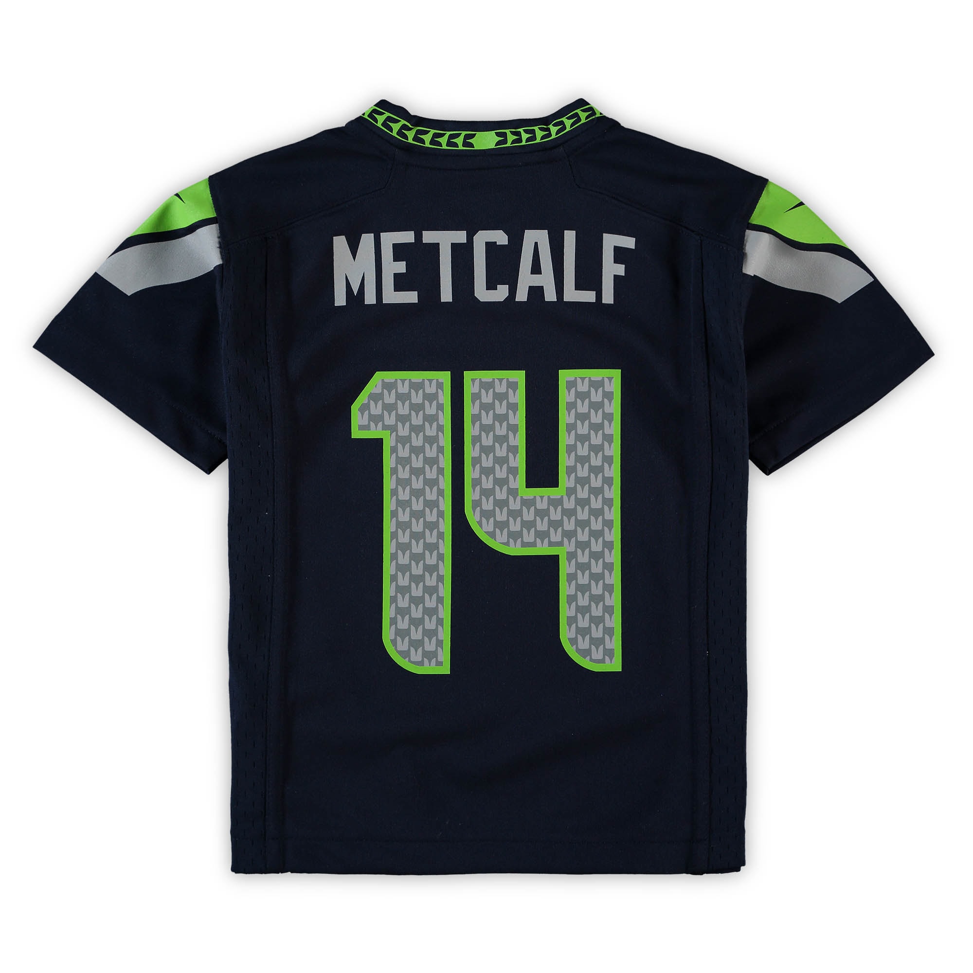 DK Metcalf Seattle Seahawks Nike Preschool Game Jersey - Navy - vstockx